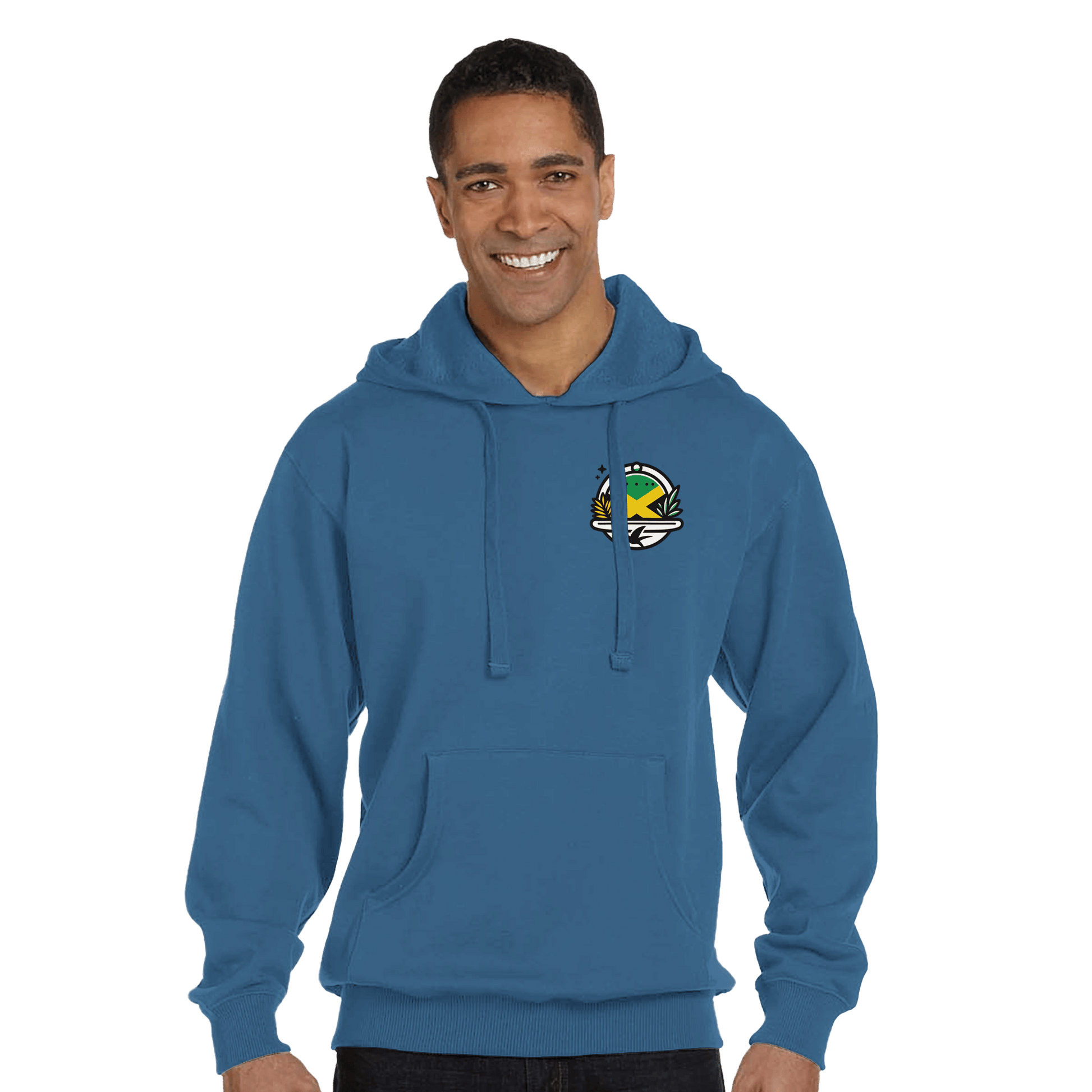 Stylish3Tees.com Print Material Pacific / S Jamaica My DNA  Recycled Polyester Unisex Hoodie