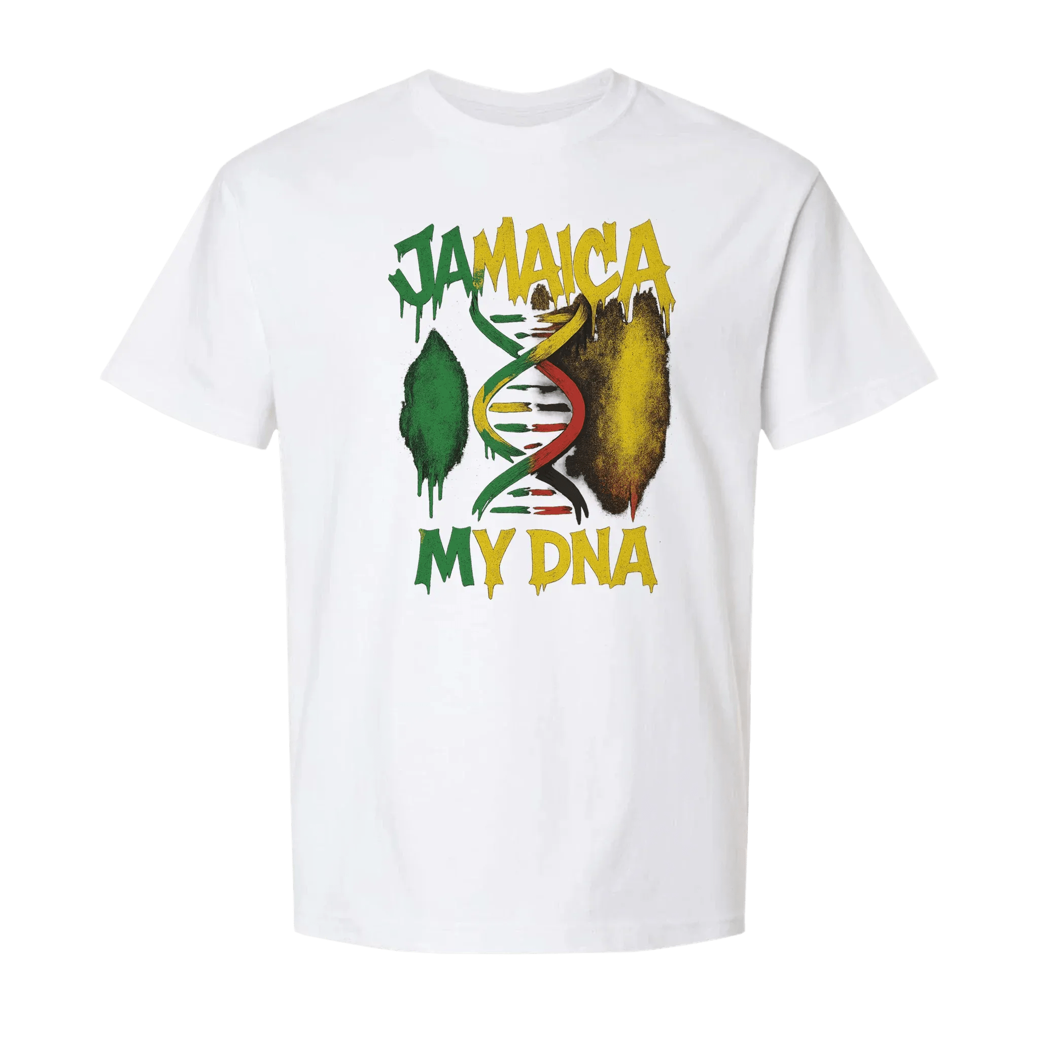 Stylish3Tees.com Print Material White / XS Jamaica My DNA SR1 Unisex Heavyweight T-Shirt | Bella + Canvas 3010