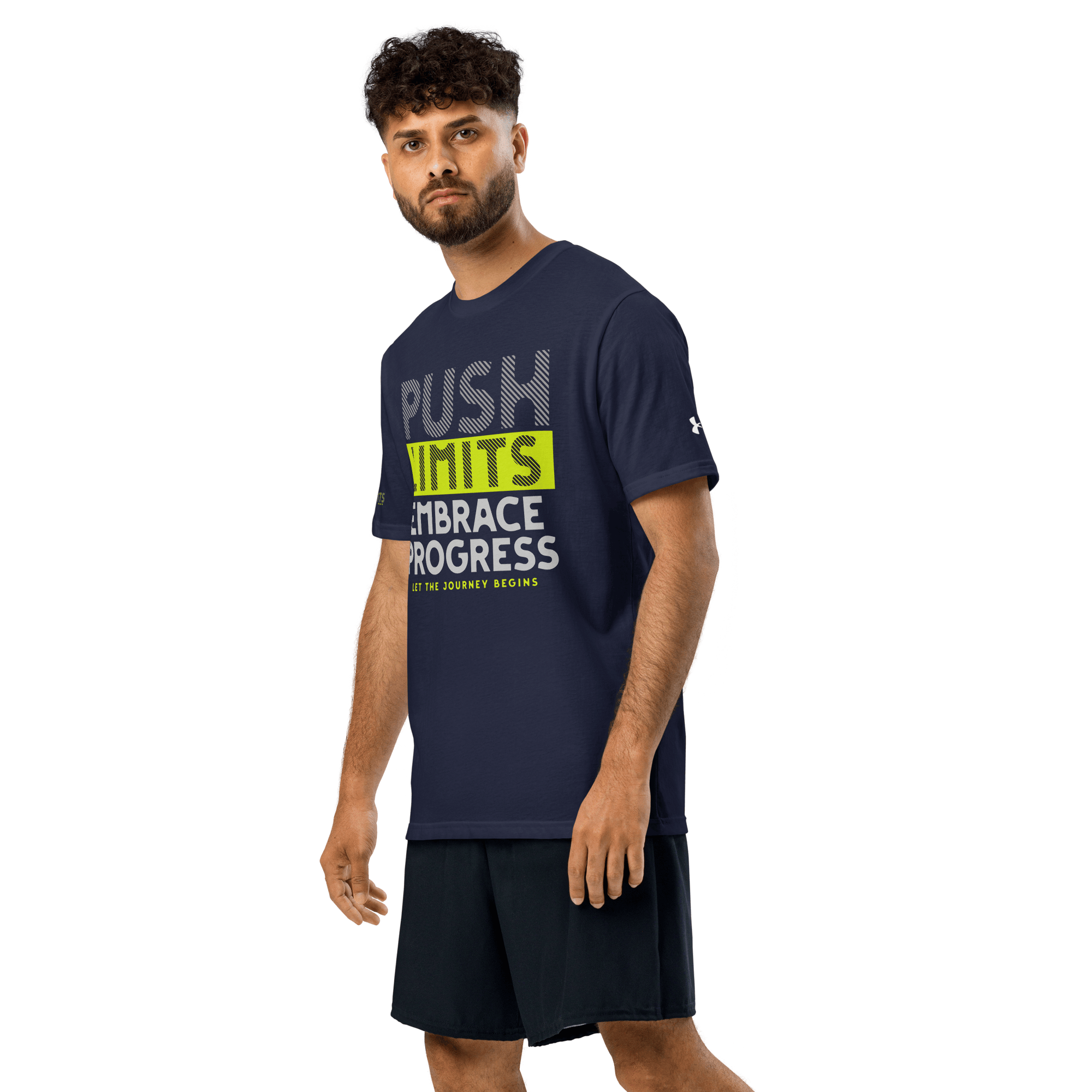 Stylish3Tees.com Push Limits Embrace Progress Under ArmourⓇ athletic t-shirt
