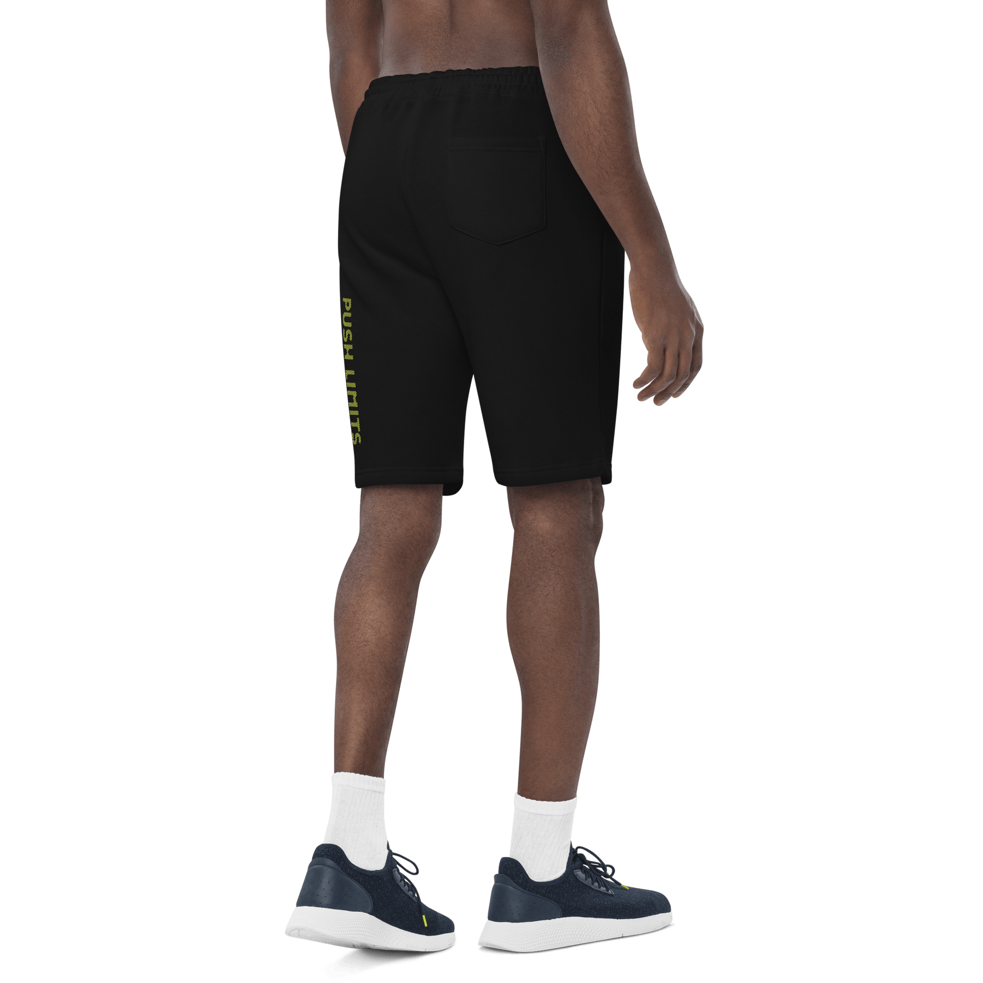 Stylish3Tees.com Push Limits Men's fleece shorts