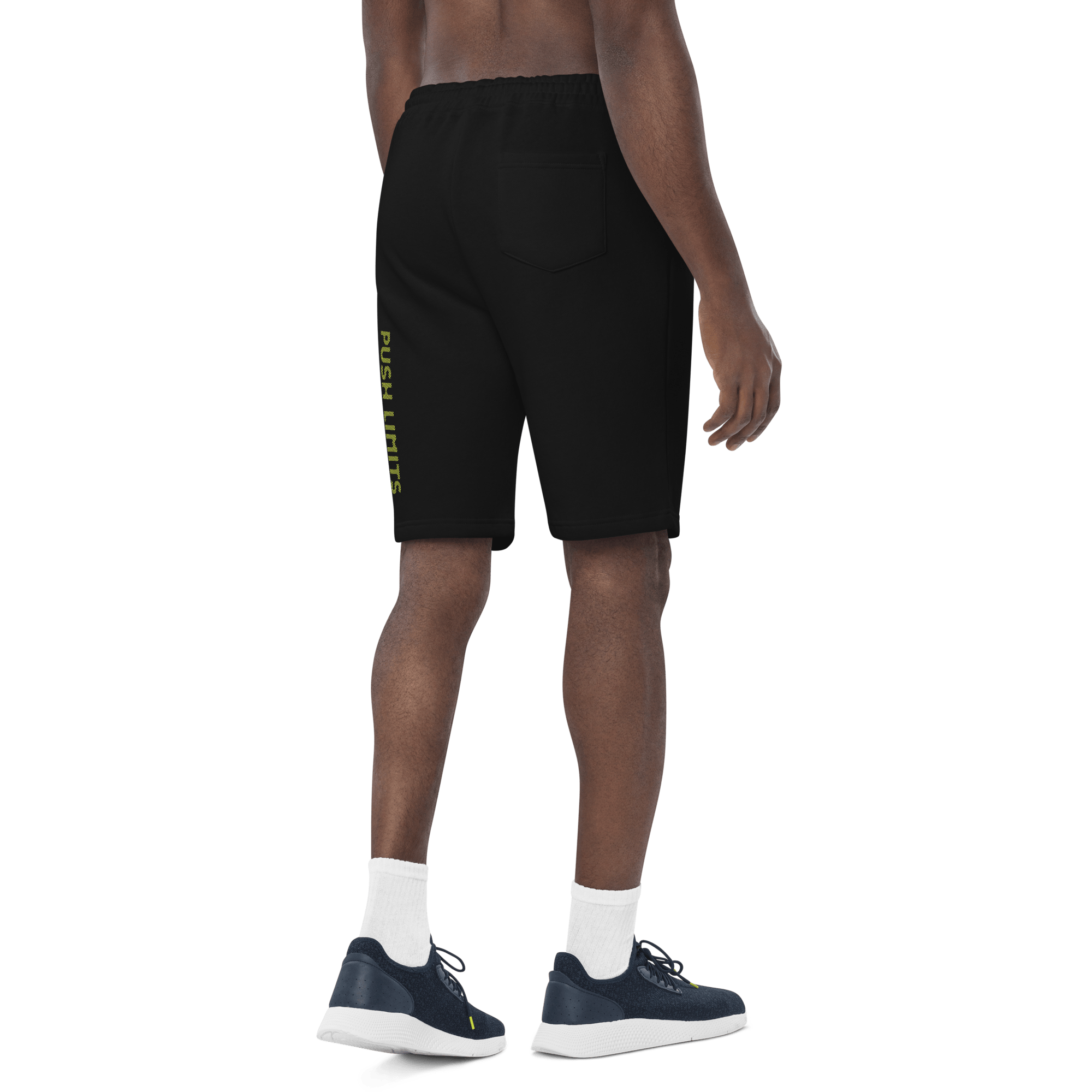 Stylish3Tees.com Push Limits Men's fleece shorts