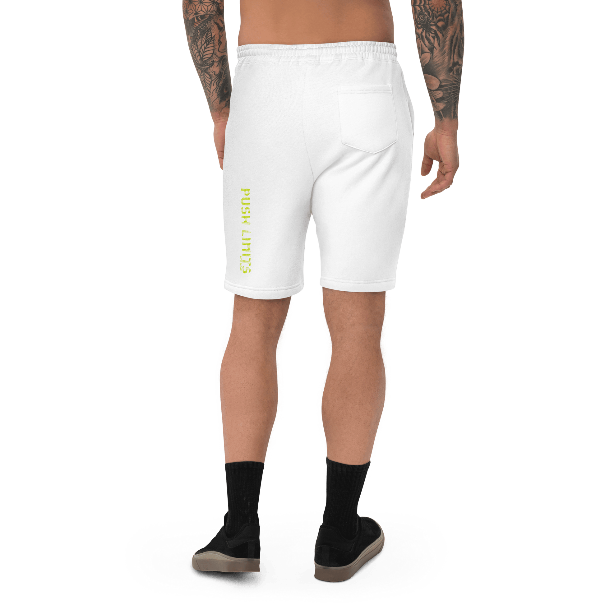 Stylish3Tees.com Push Limits Men's fleece shorts