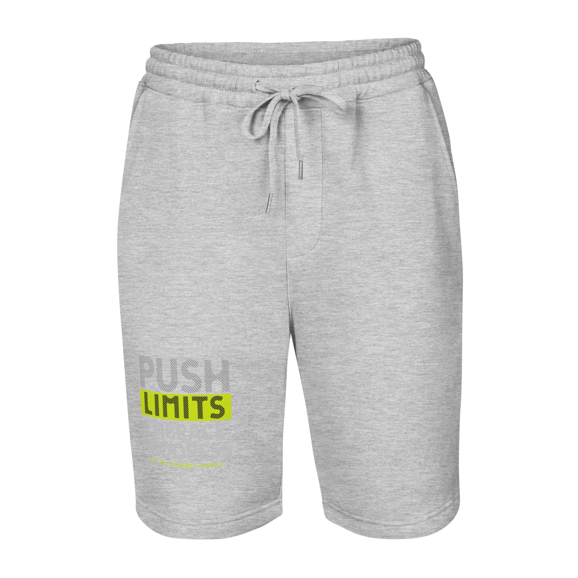 Stylish3Tees.com Push Limits Men's fleece shorts