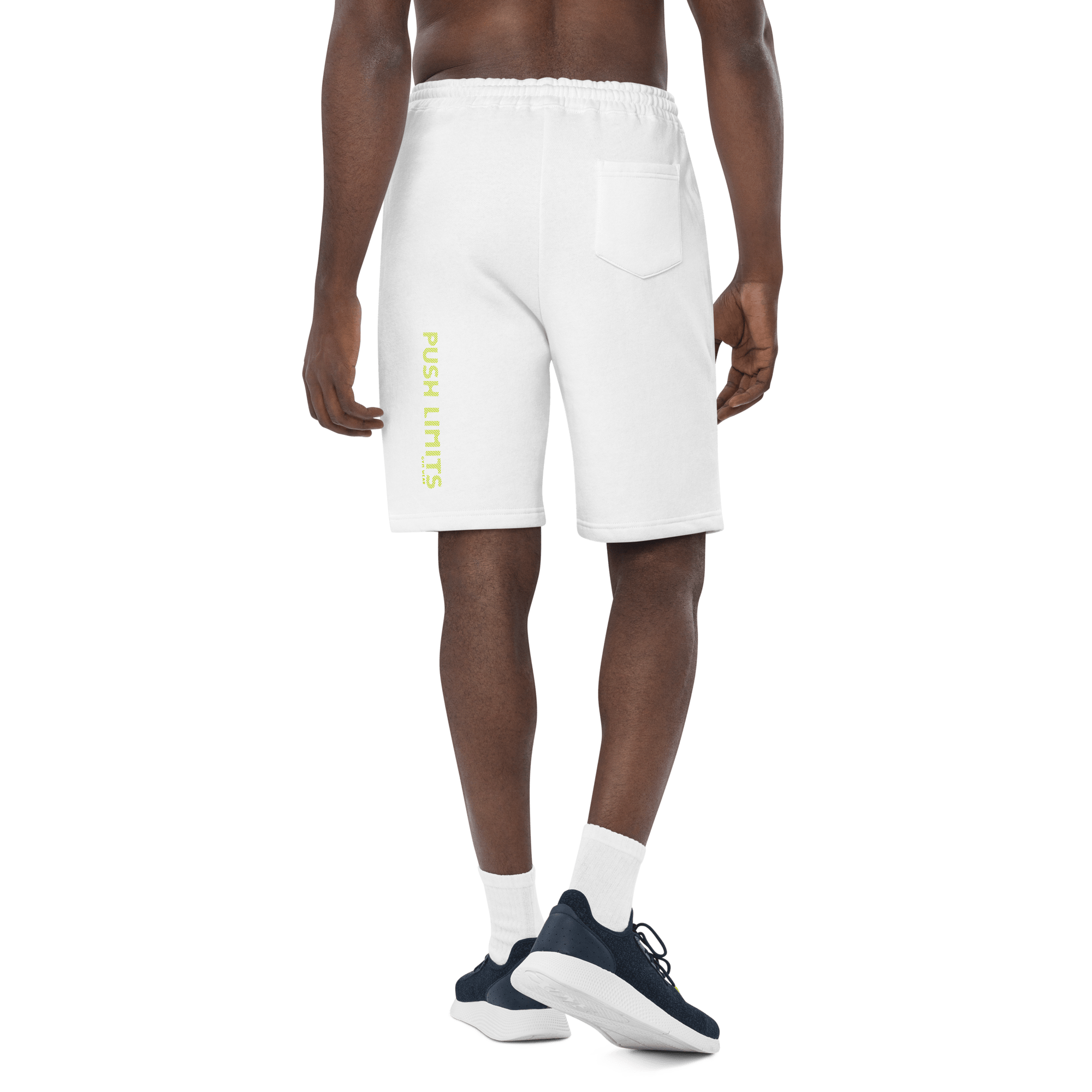 Stylish3Tees.com Push Limits Men's fleece shorts