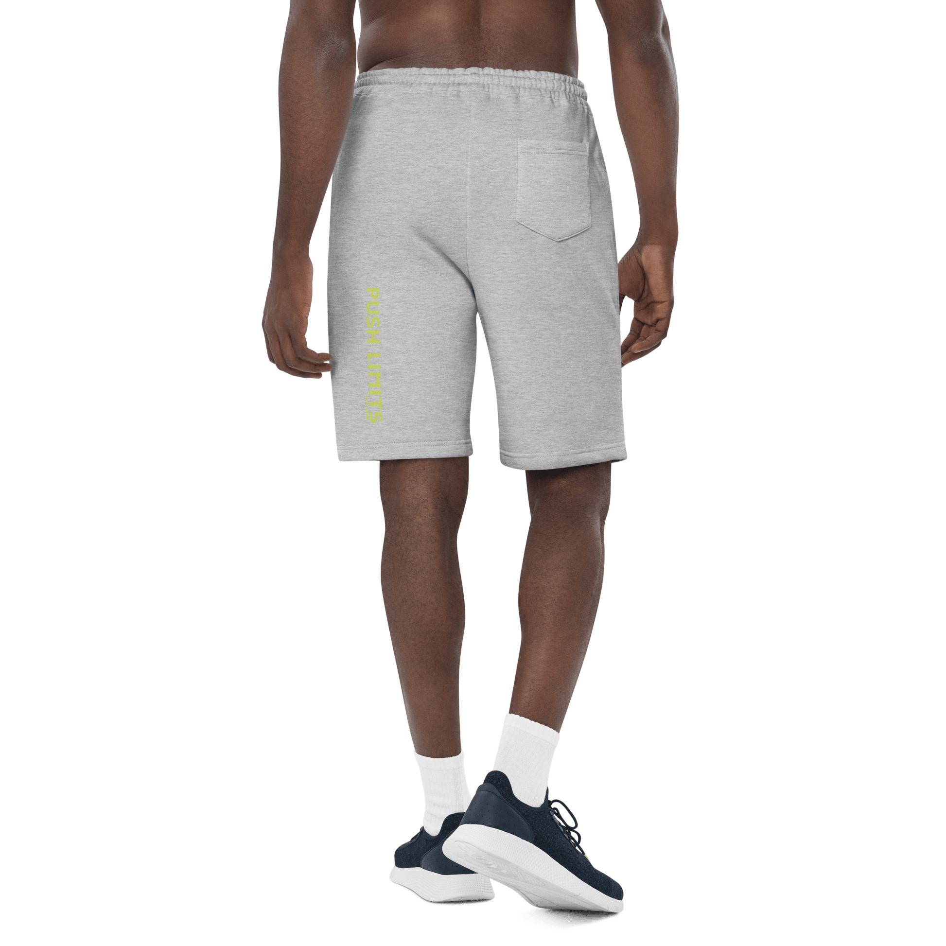 Stylish3Tees.com Push Limits Men's fleece shorts