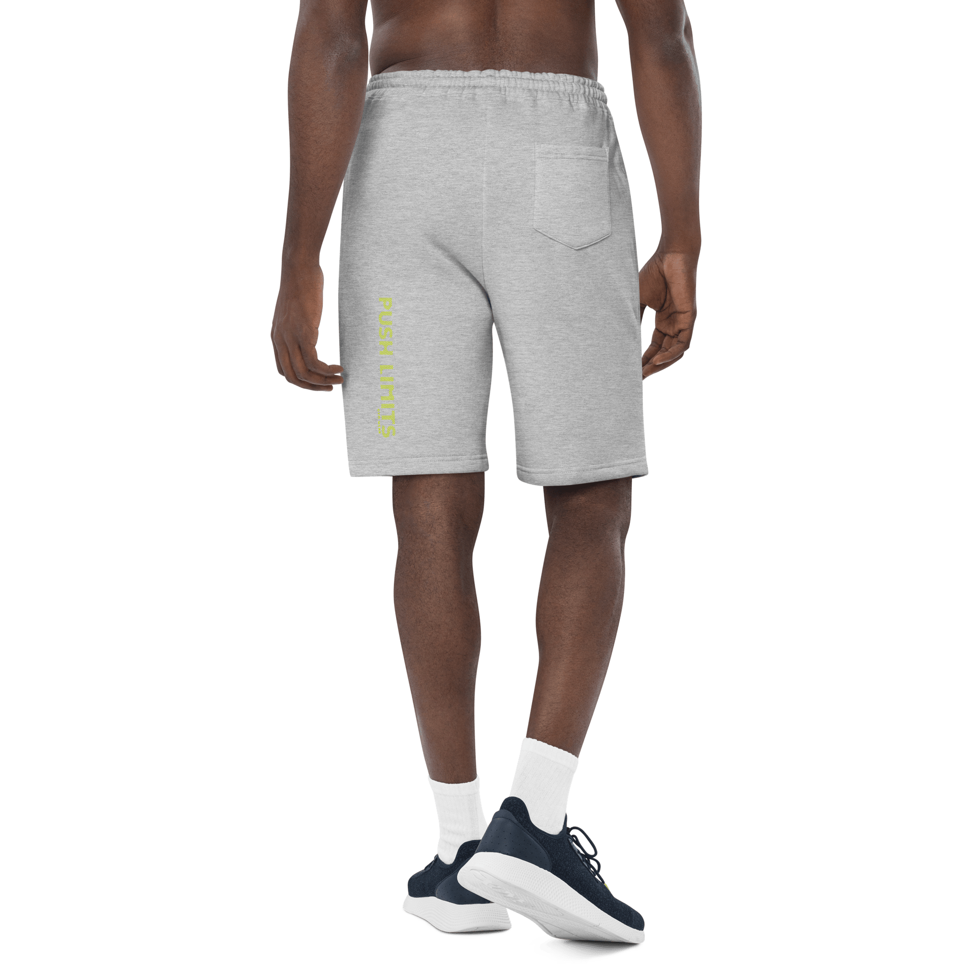 Stylish3Tees.com Push Limits Men's fleece shorts