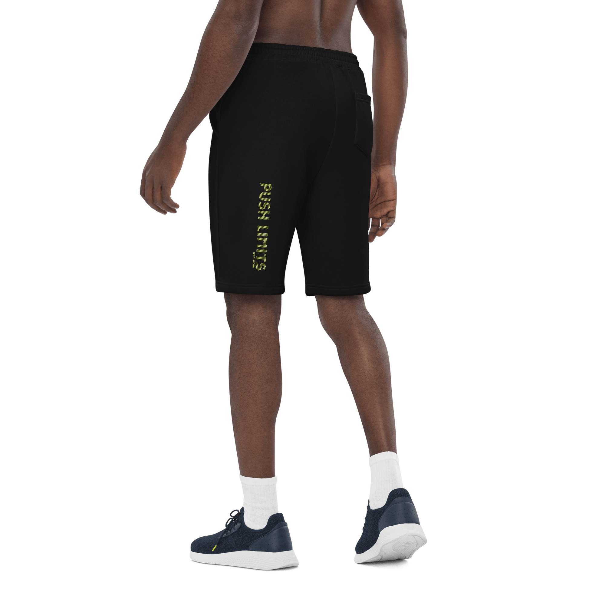 Stylish3Tees.com Push Limits Men's fleece shorts