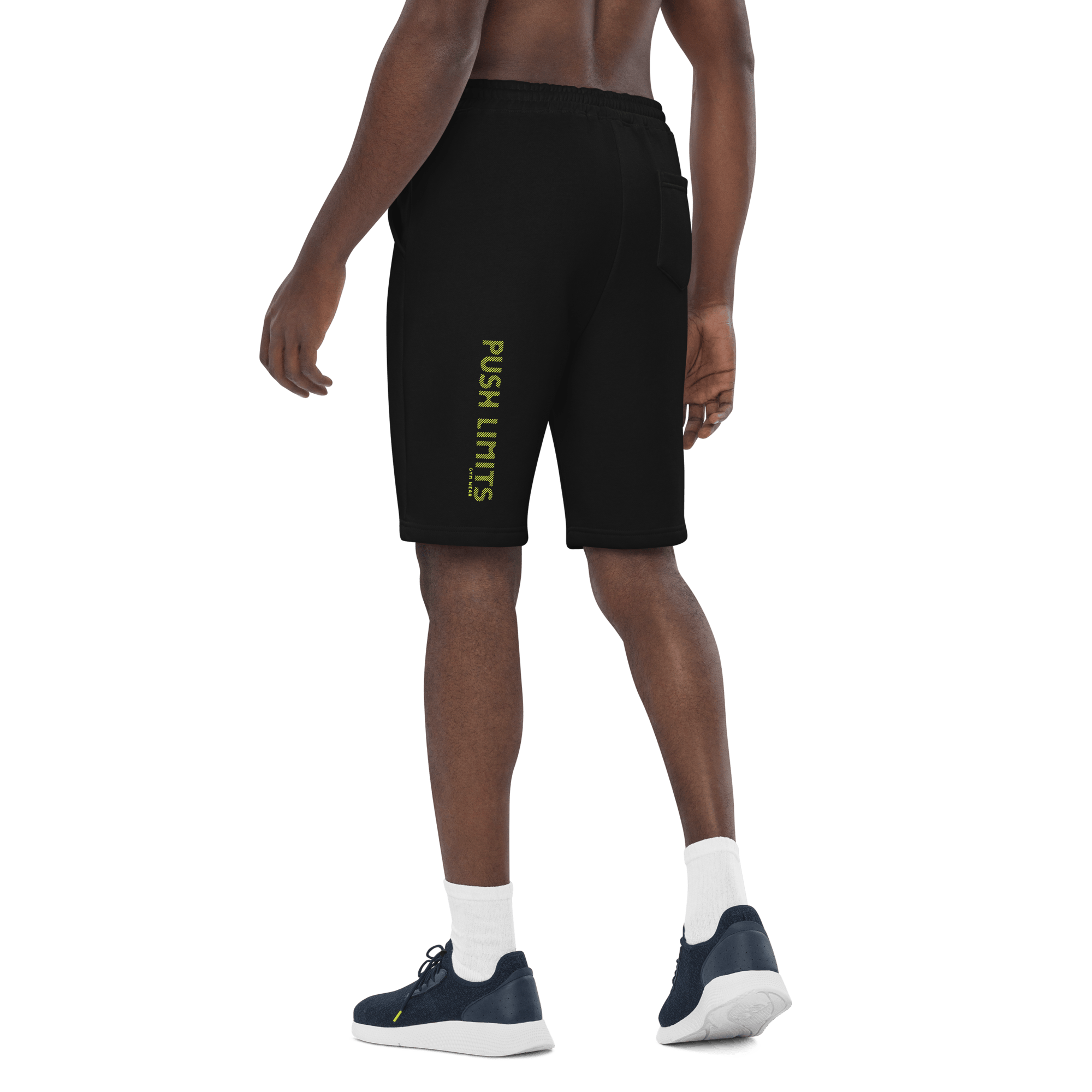 Stylish3Tees.com Push Limits Men's fleece shorts