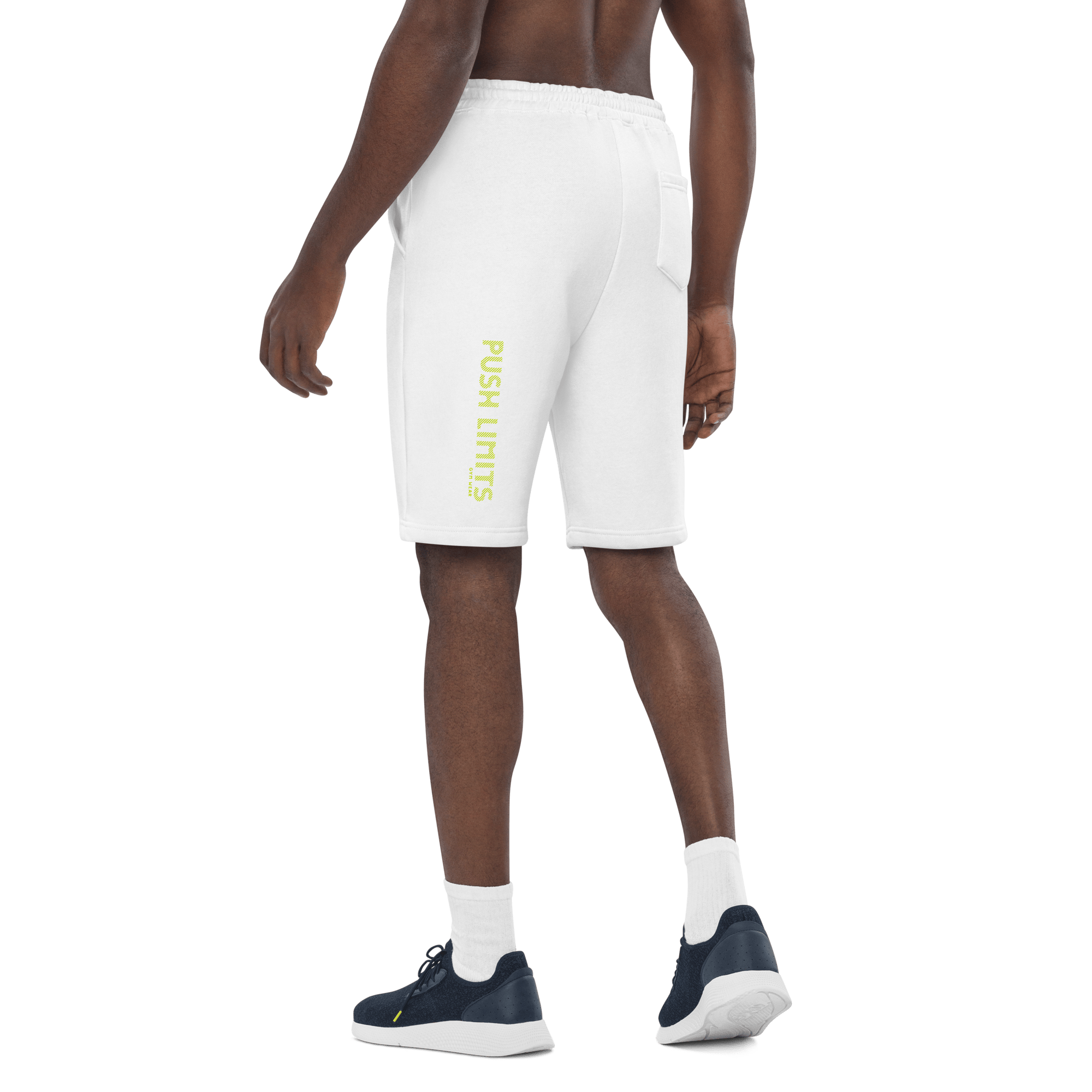 Stylish3Tees.com Push Limits Men's fleece shorts