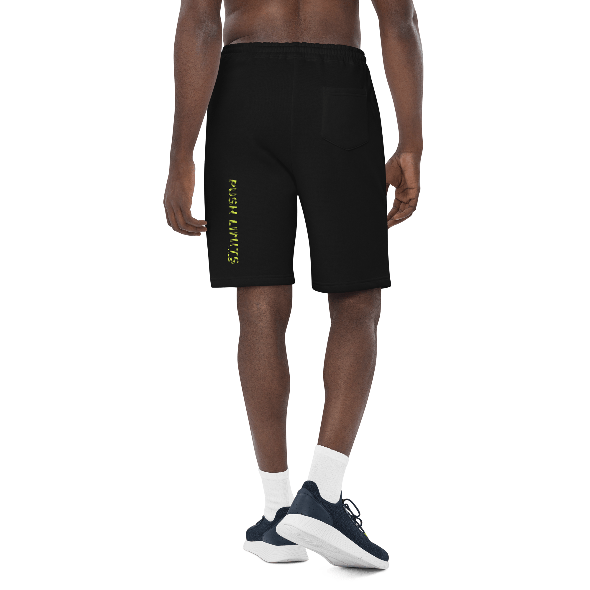 Stylish3Tees.com Push Limits Men's fleece shorts