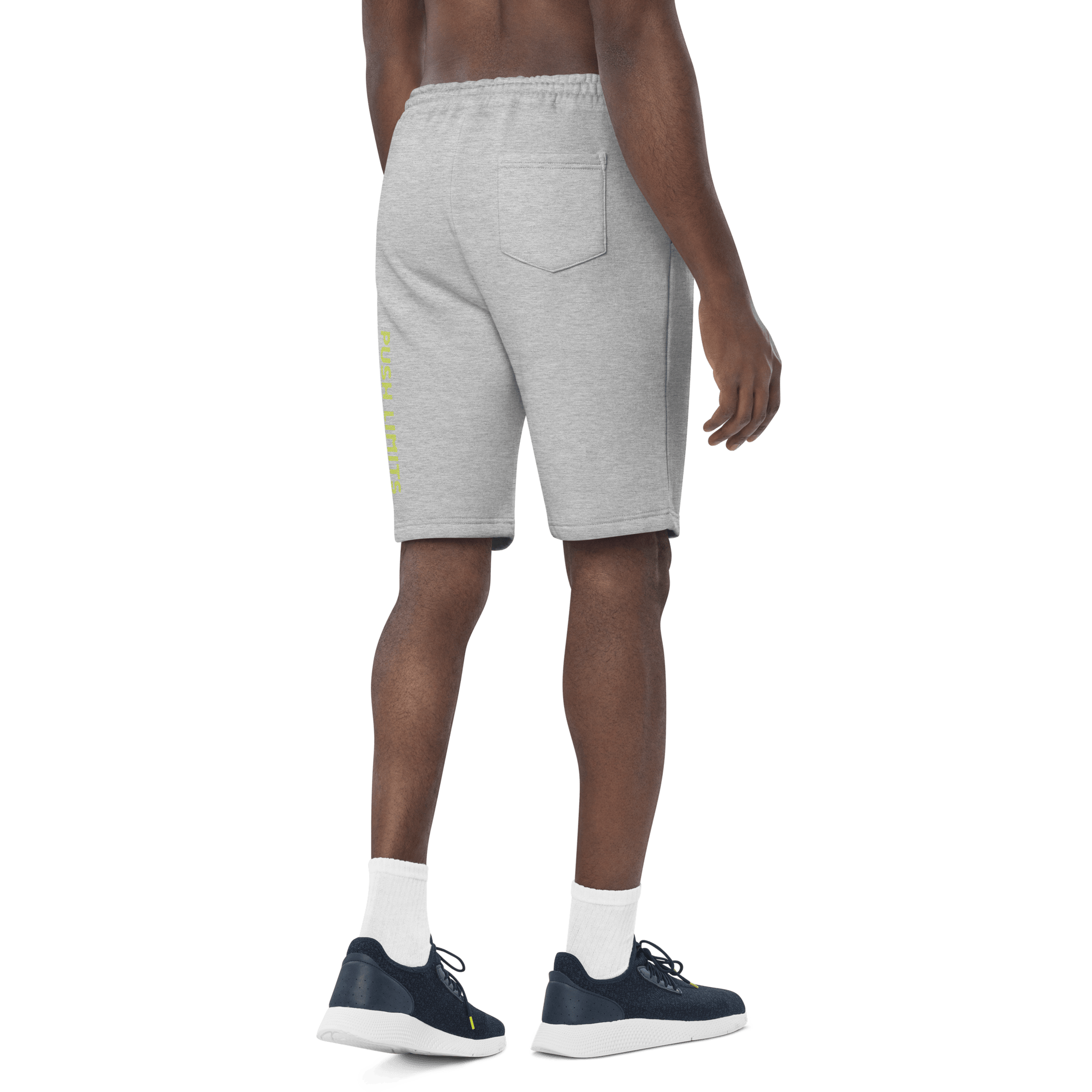 Stylish3Tees.com Push Limits Men's fleece shorts