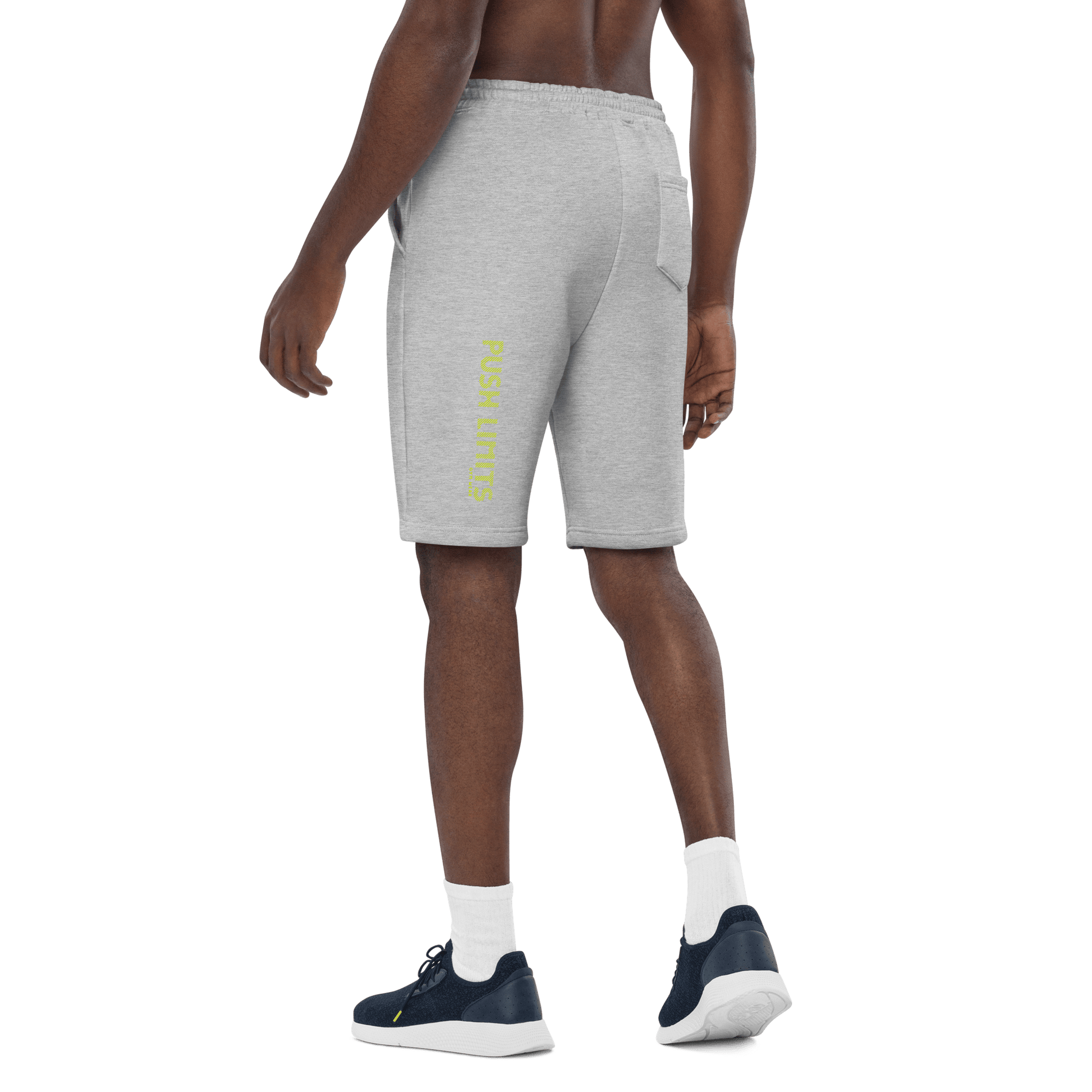 Stylish3Tees.com Push Limits Men's fleece shorts
