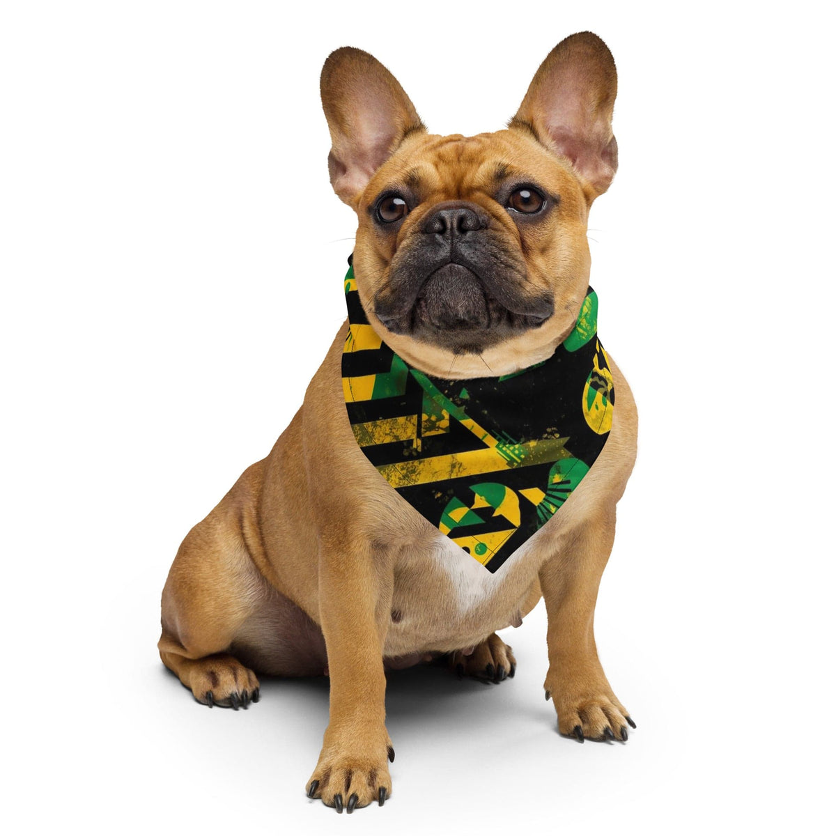 Stylish3Tees.com S Jamaica Frequency All-over print bandana