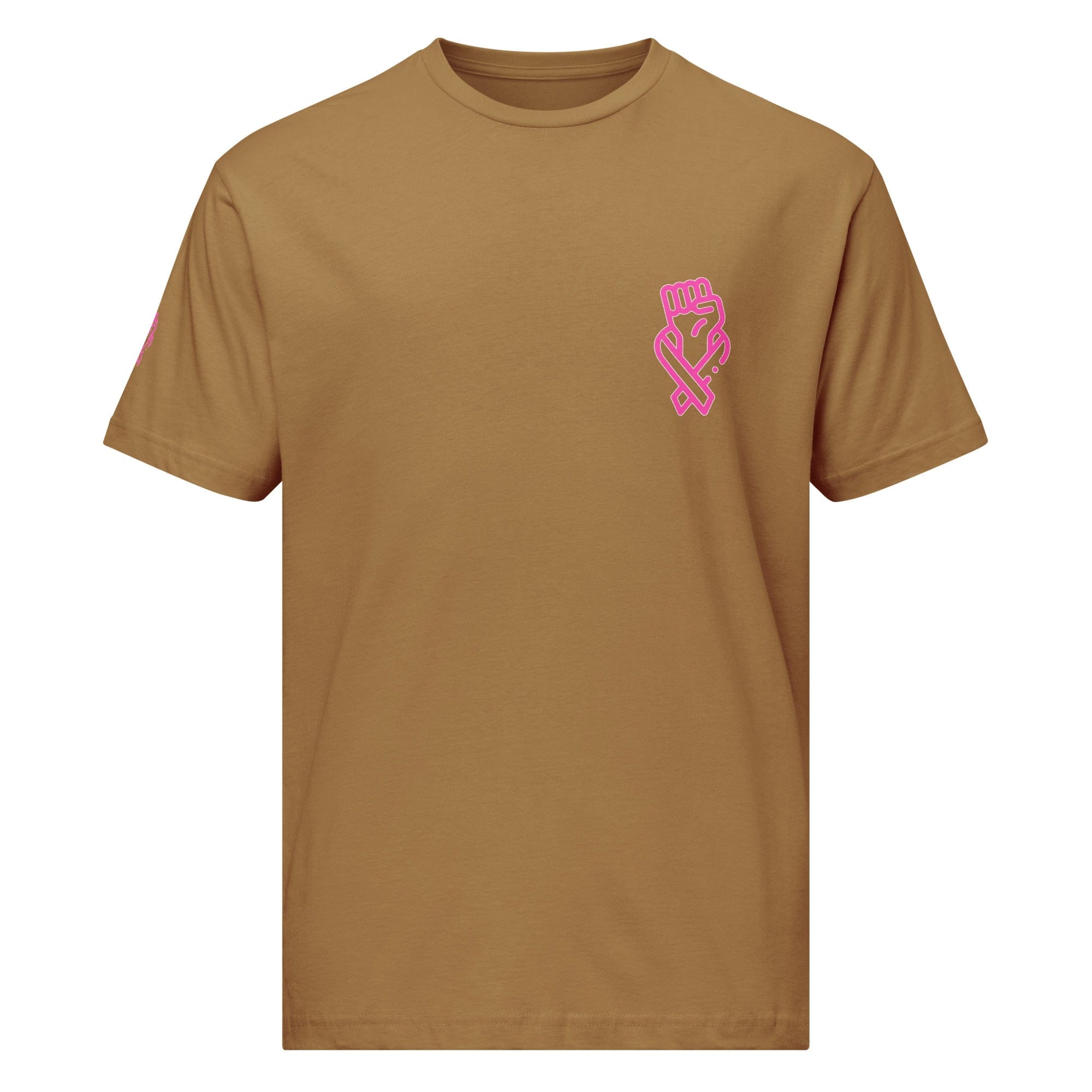 Stylish3Tees.com T-Shirts Coyote Brown / S Her Fight Is Our Fight Unisex fine jersey tee