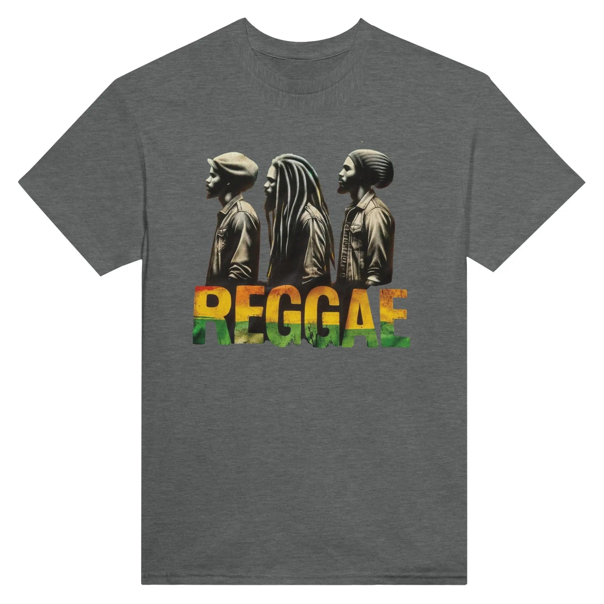 Stylish3Tees.com T-Shirts Graphite Heather / S Reggae Heavyweight Unisex Crewneck T-shirt
