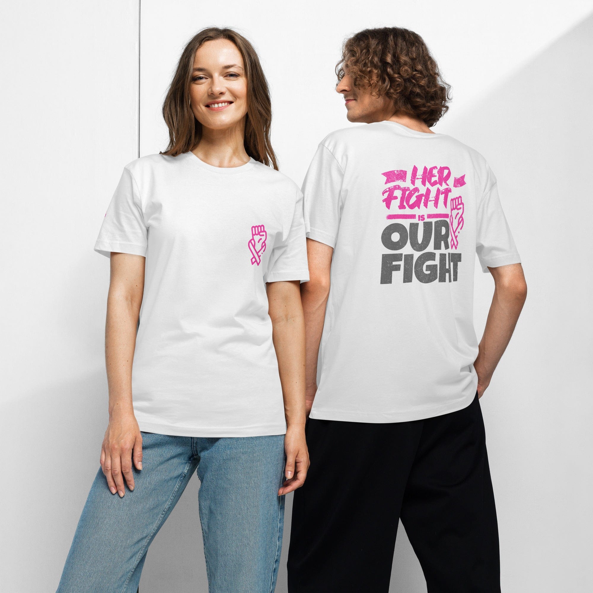 Stylish3Tees.com T-Shirts Her Fight Is Our Fight Unisex fine jersey tee