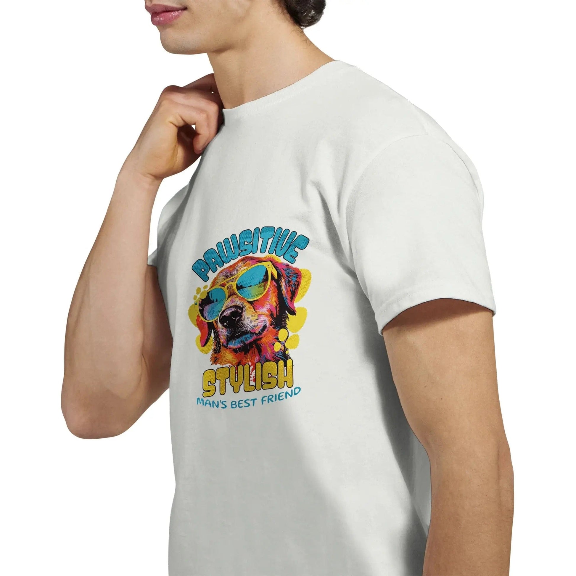 Stylish3Tees.com T-Shirts Positive Stylish Heavyweight Unisex Crewneck T-shirt