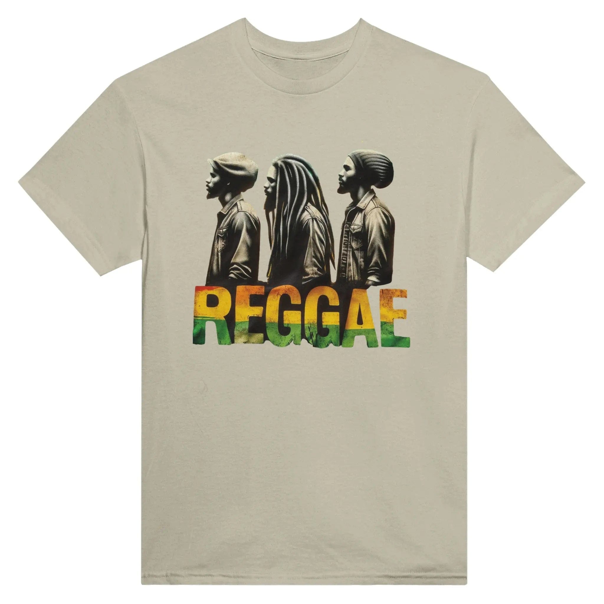 Stylish3Tees.com T-Shirts Sand / S Reggae Heavyweight Unisex Crewneck T-shirt