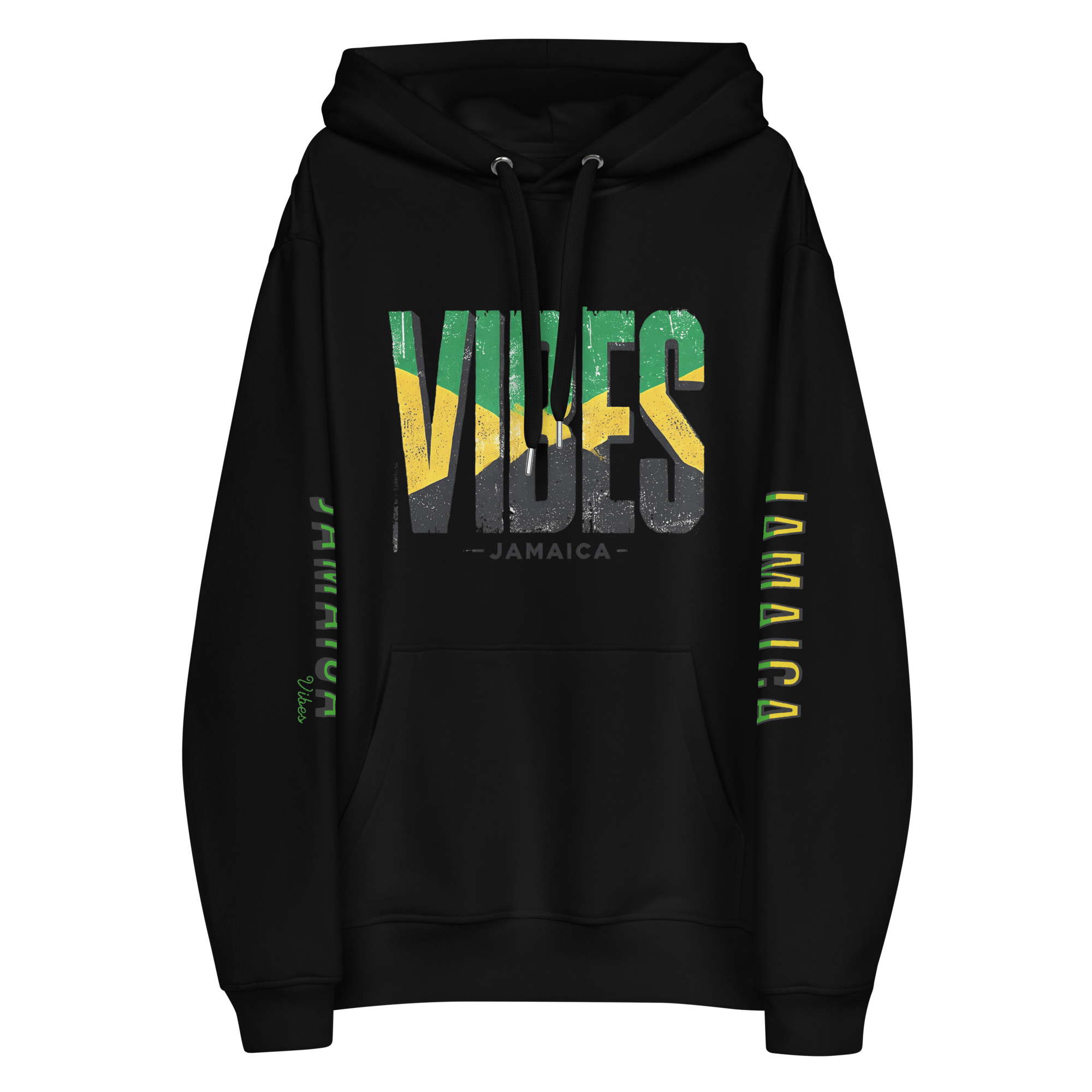 Stylish3Tees.com T-Shirts Vibes Jamaica Premium eco hoodie