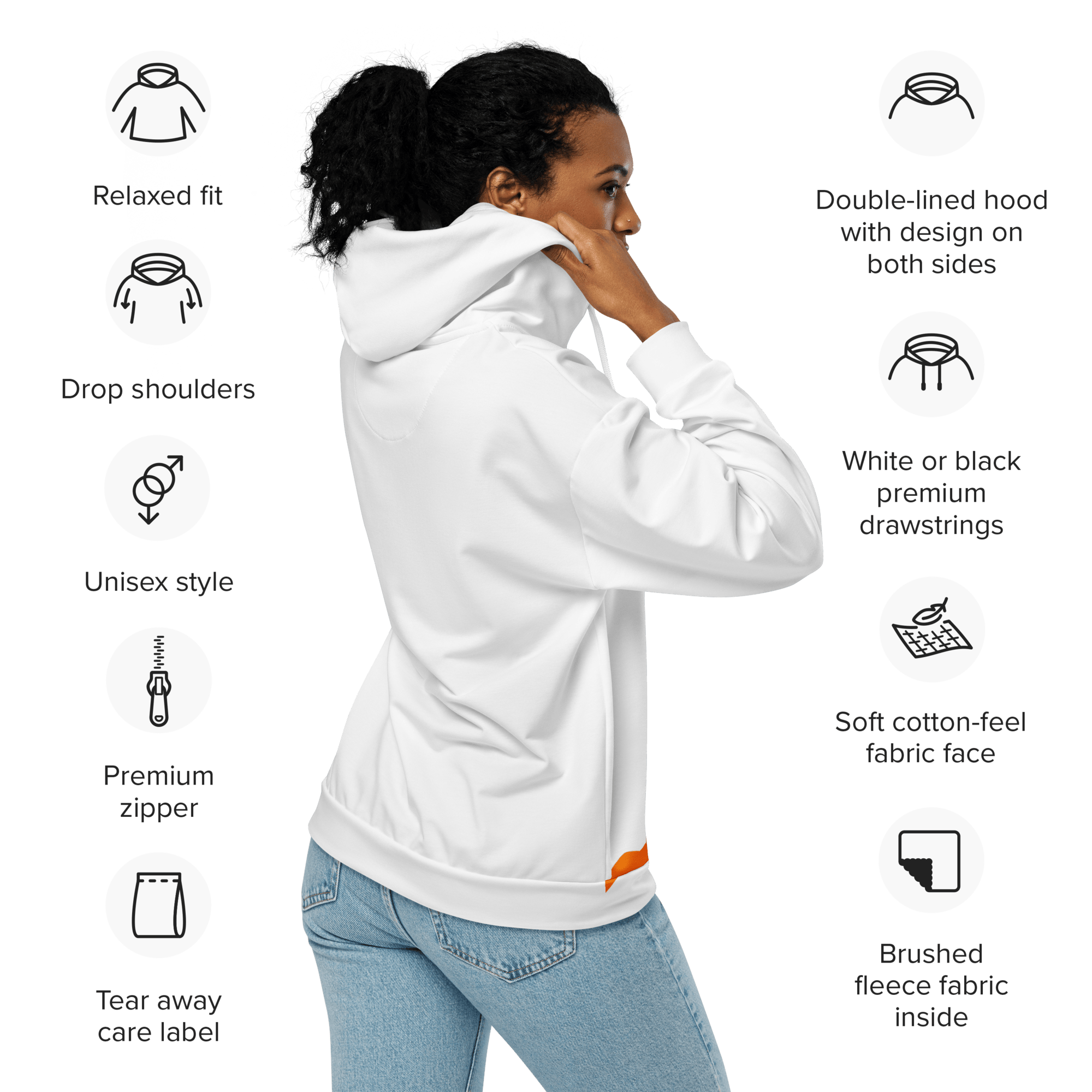 Stylish3Tees.com Unisex zip hoodie