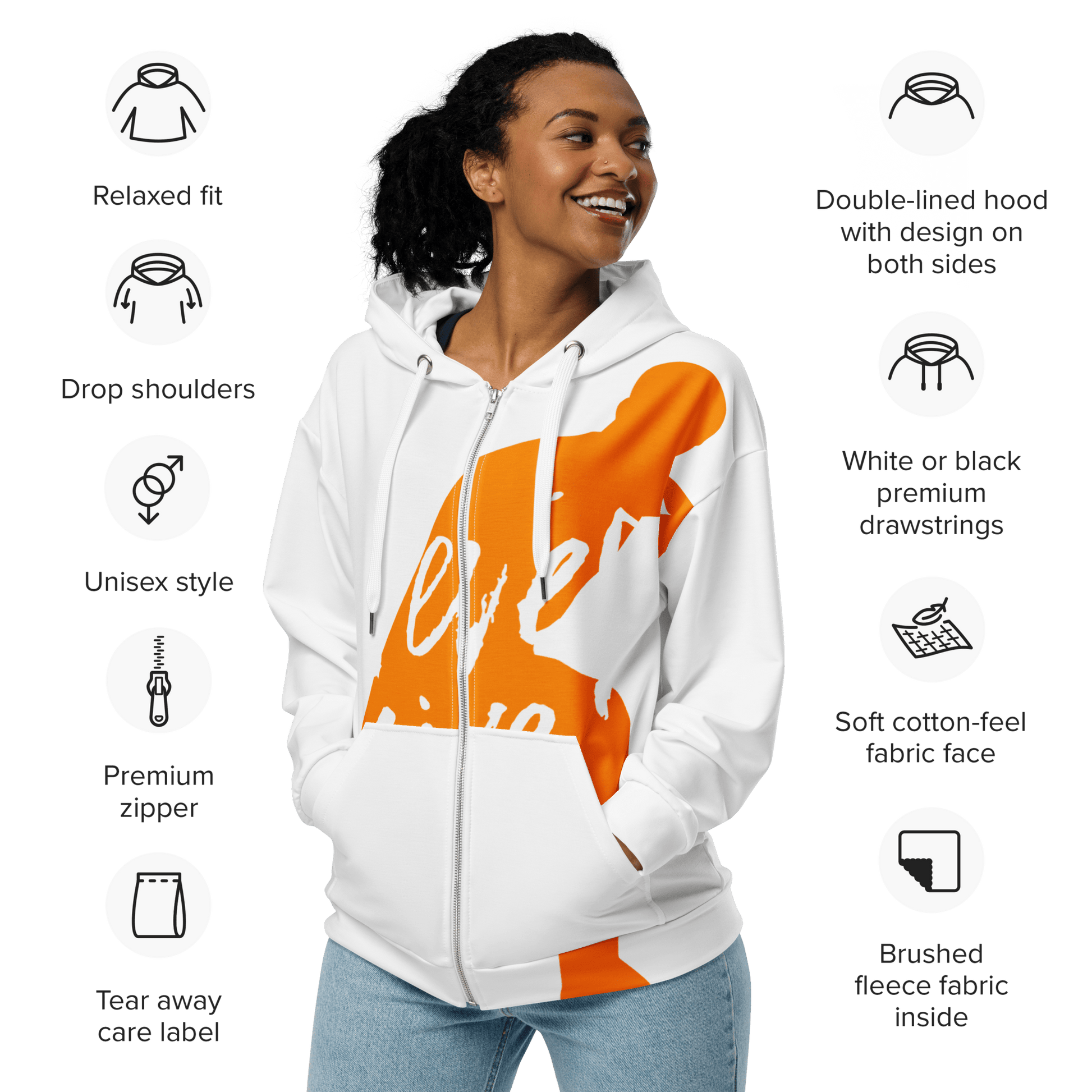Stylish3Tees.com Unisex zip hoodie