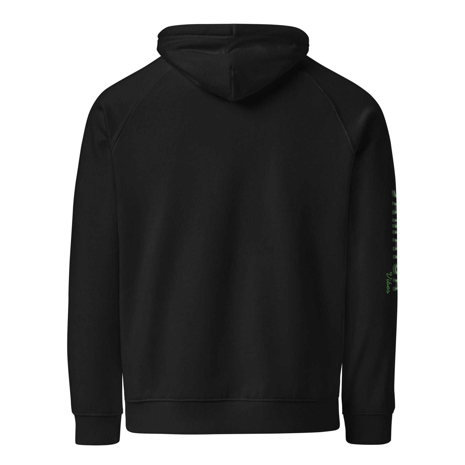 Stylish3Tees.com Vibes Jamaica Unisex eco raglan hoodie