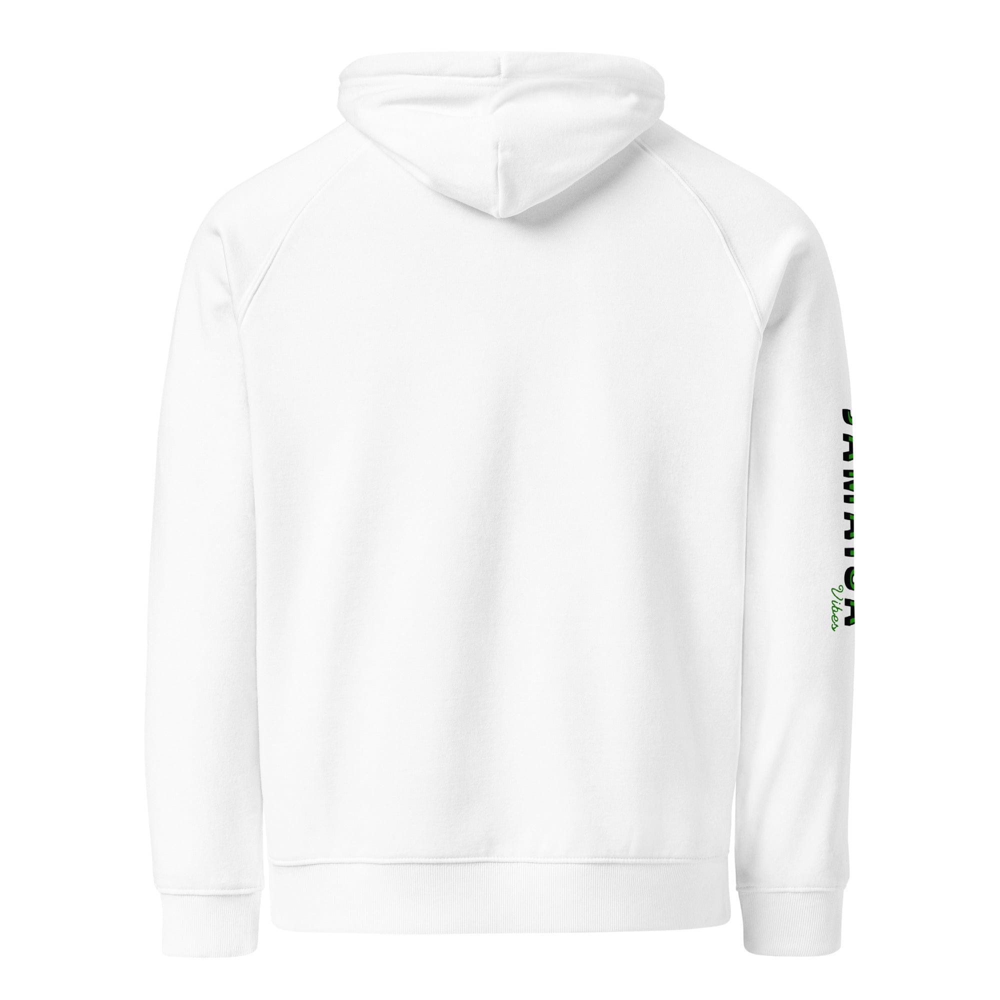 Stylish3Tees.com Vibes Jamaica Unisex eco raglan hoodie
