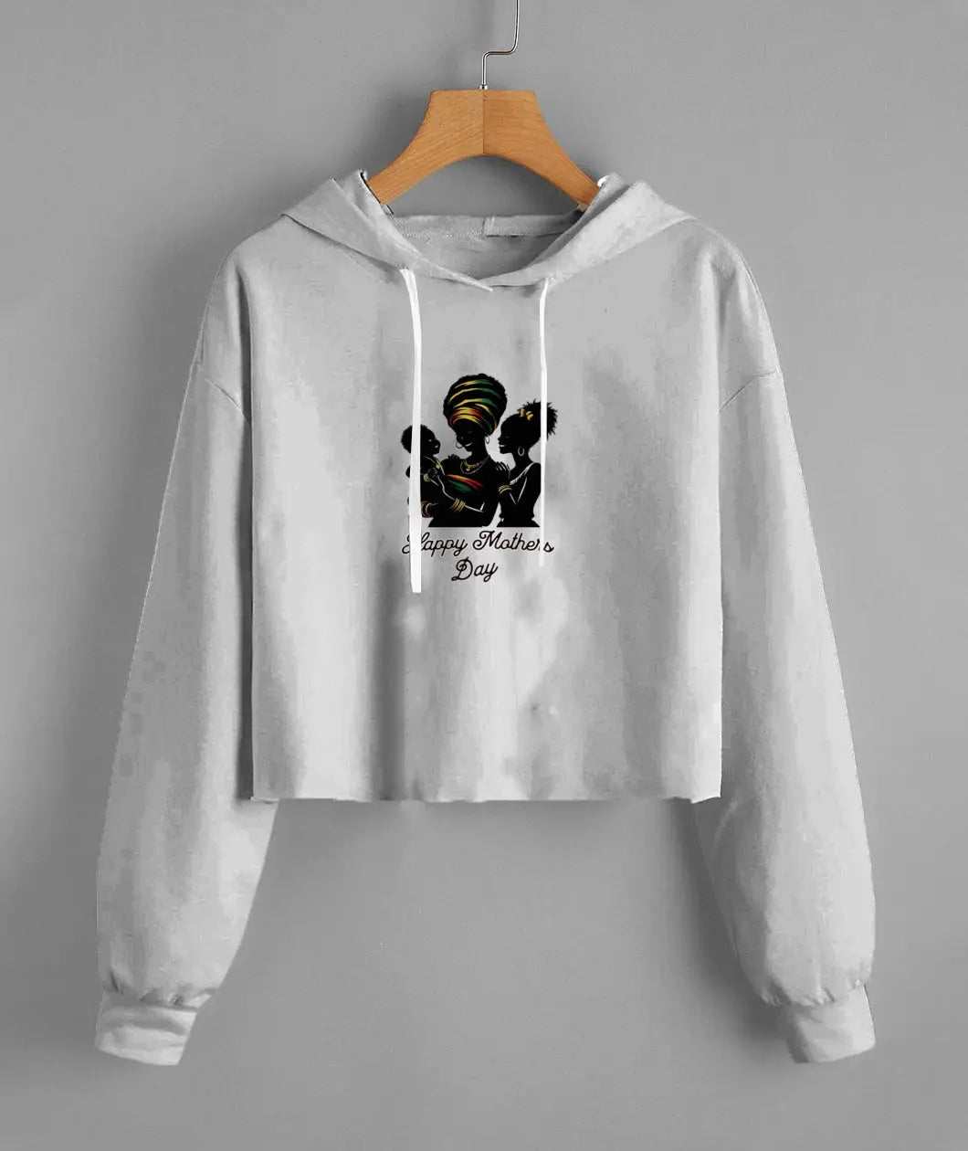 Stylish3Tees.com White / Xs Ladys Fleece Cropped Hoodie | LS12000 Lane Seven