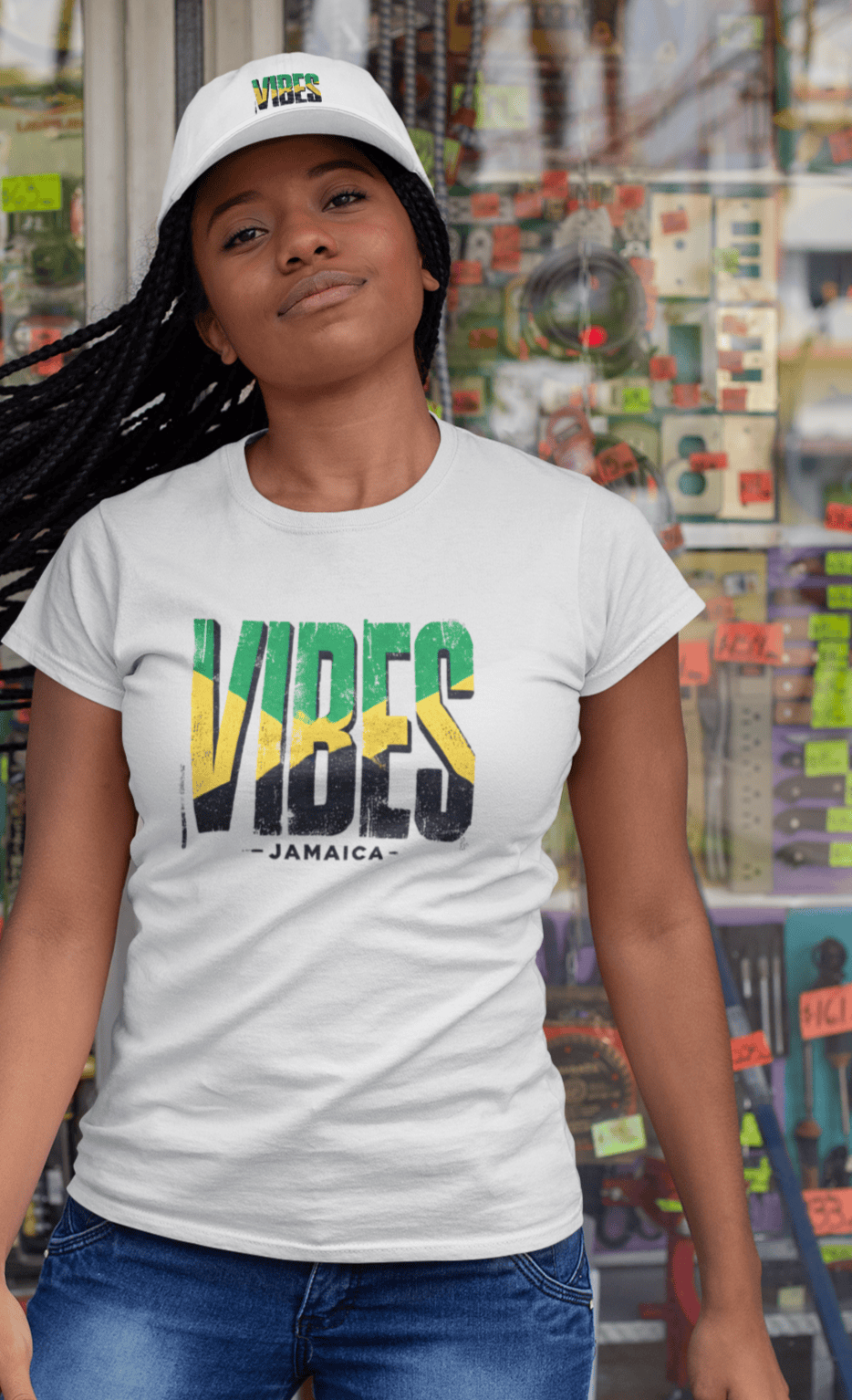 Awkward Styles Vibes Jamaica Unisex Six Panel Twill Hat