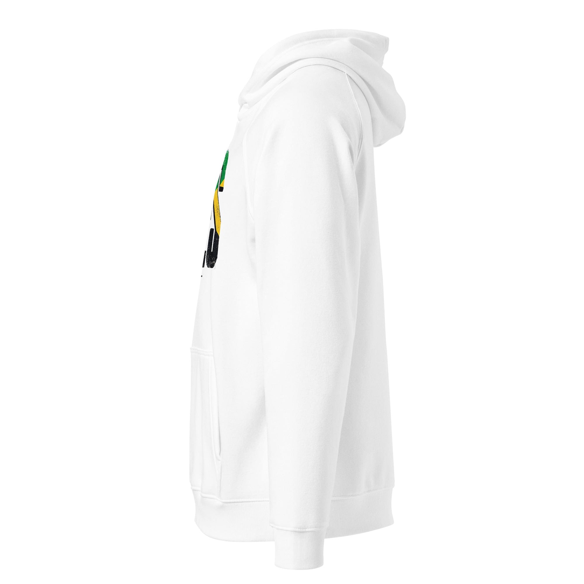 Stylish3Tees.com Vibes Jamaica Unisex eco raglan hoodie