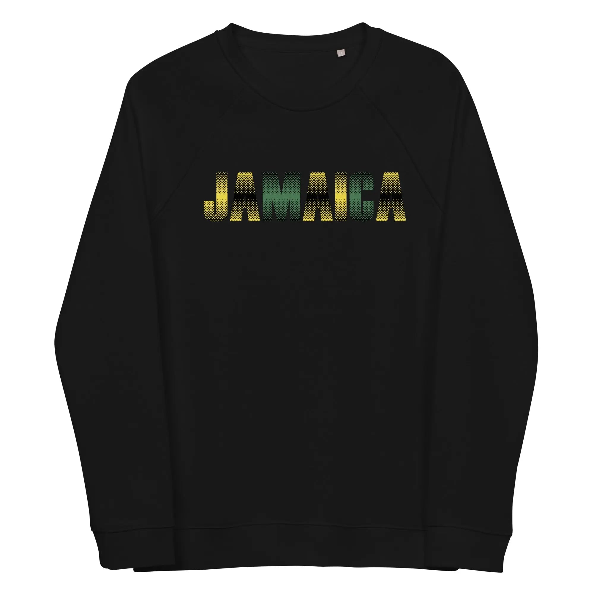 Jamaica Unisex organic raglan sweatshirt - Stylish3Tees.com