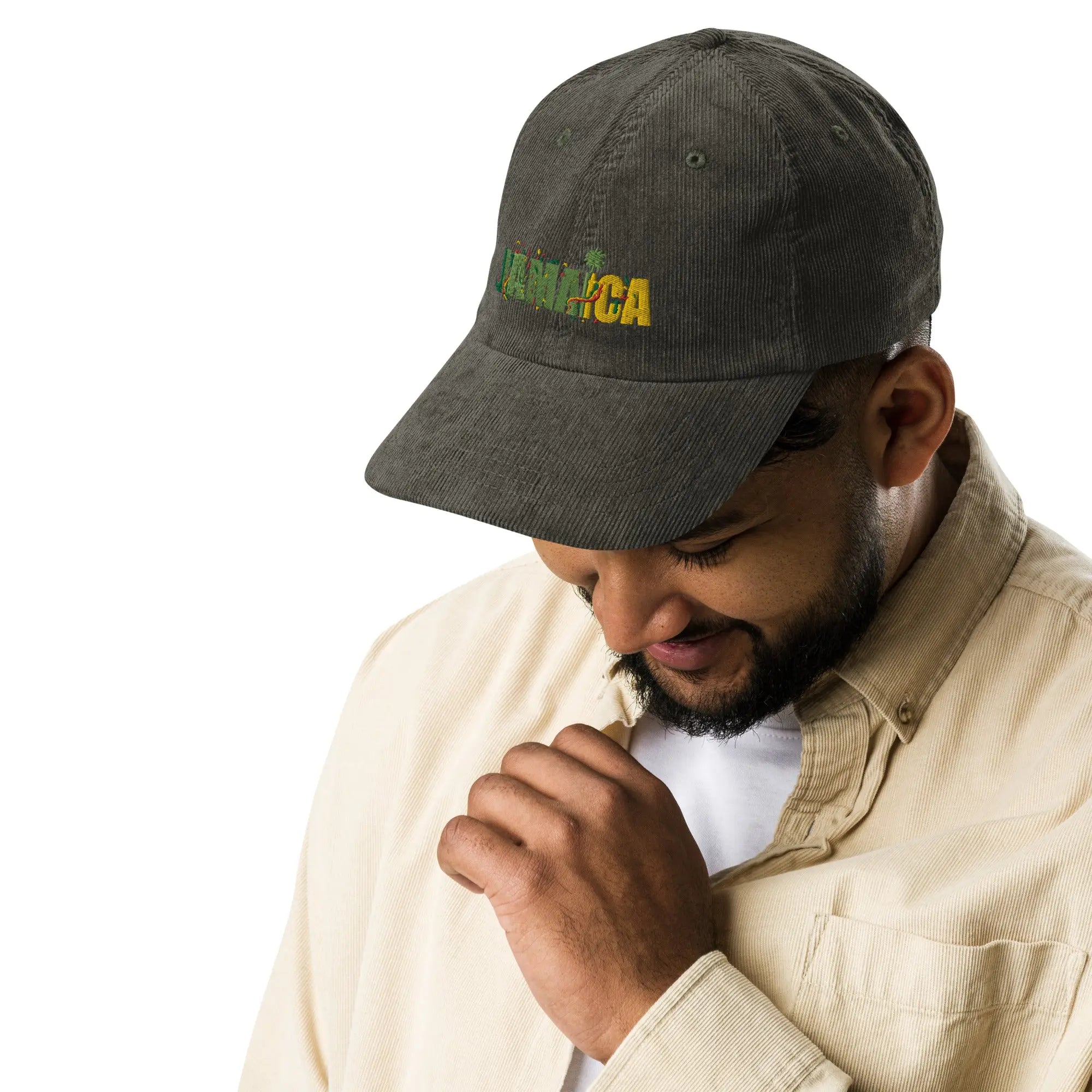 Jamaica Vintage Corduroy Jamaica Cap