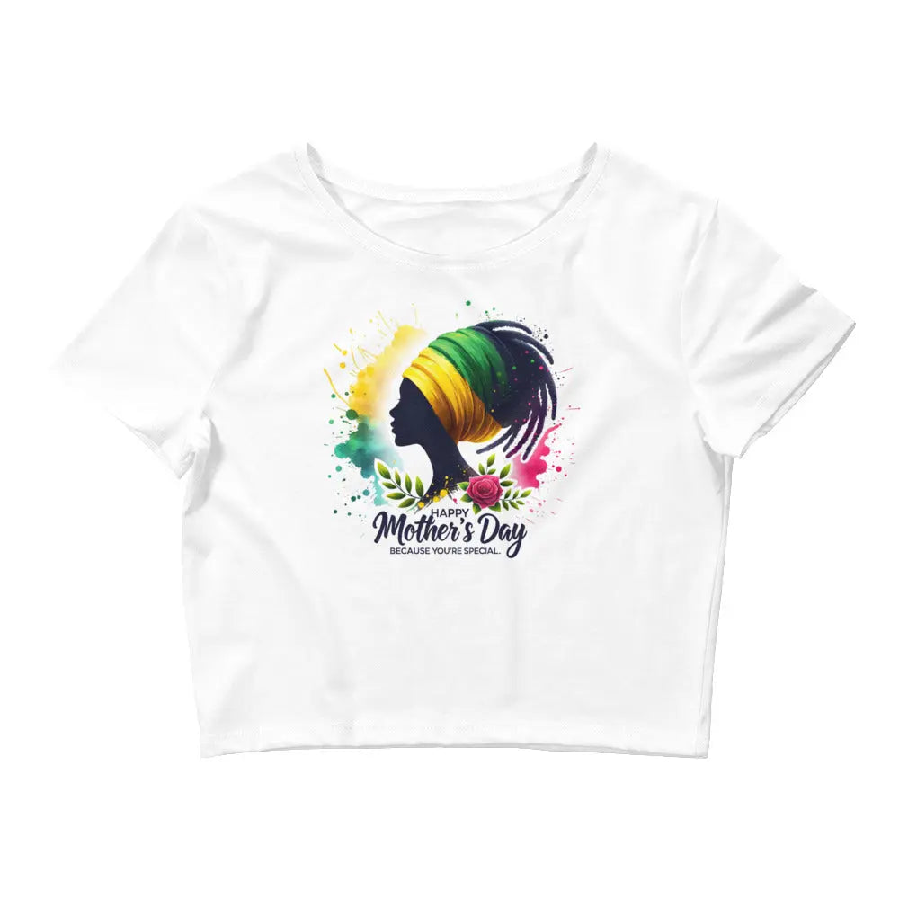 Mothers Day Women’s Crop Tee - Stylish3Tees.com
