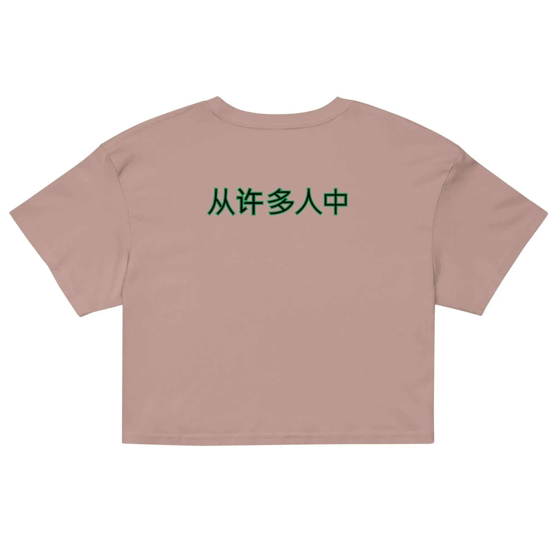 STYLISH3TEES.COM Out Of Many One People Women Crop Top