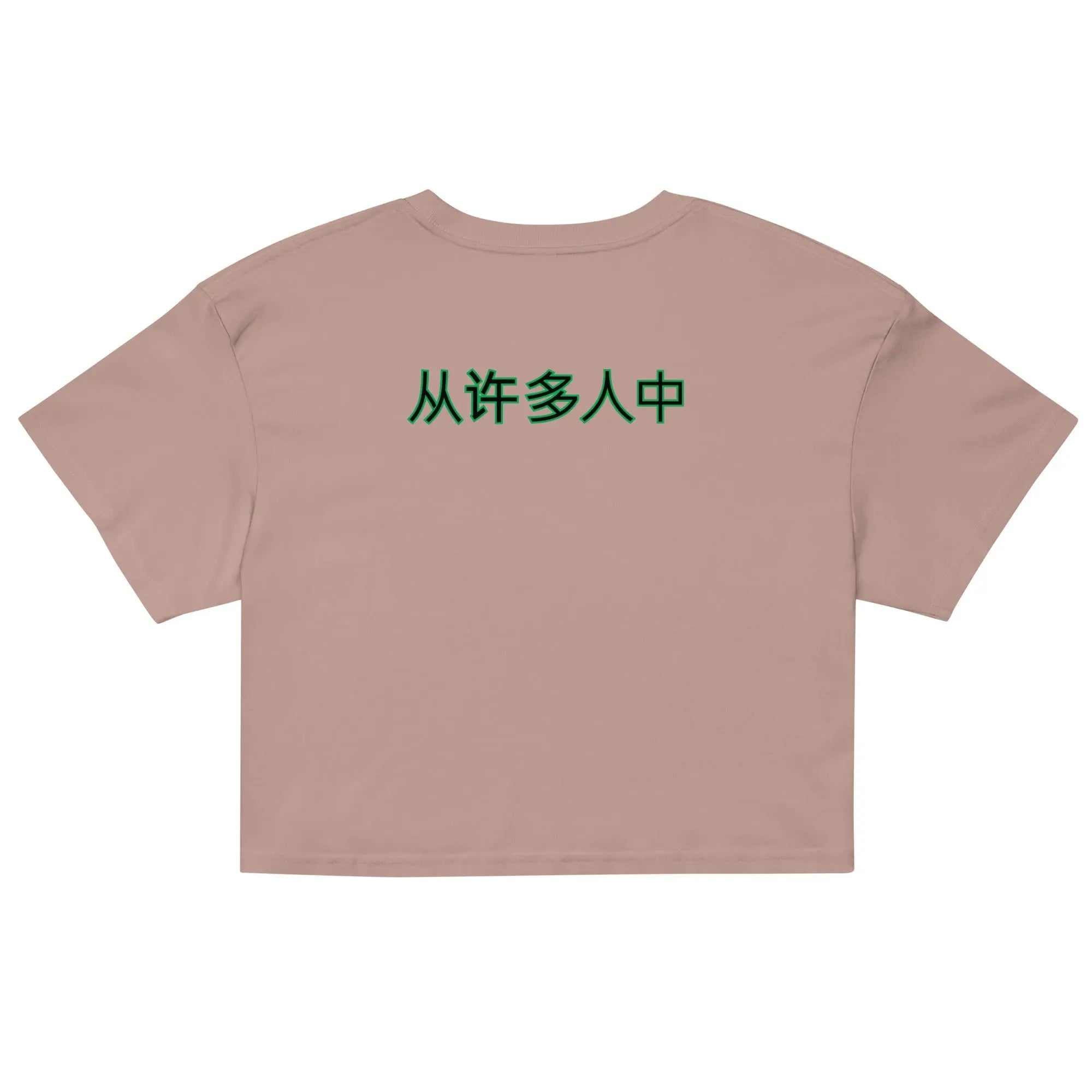 STYLISH3TEES.COM Out Of Many One People Women Crop Top