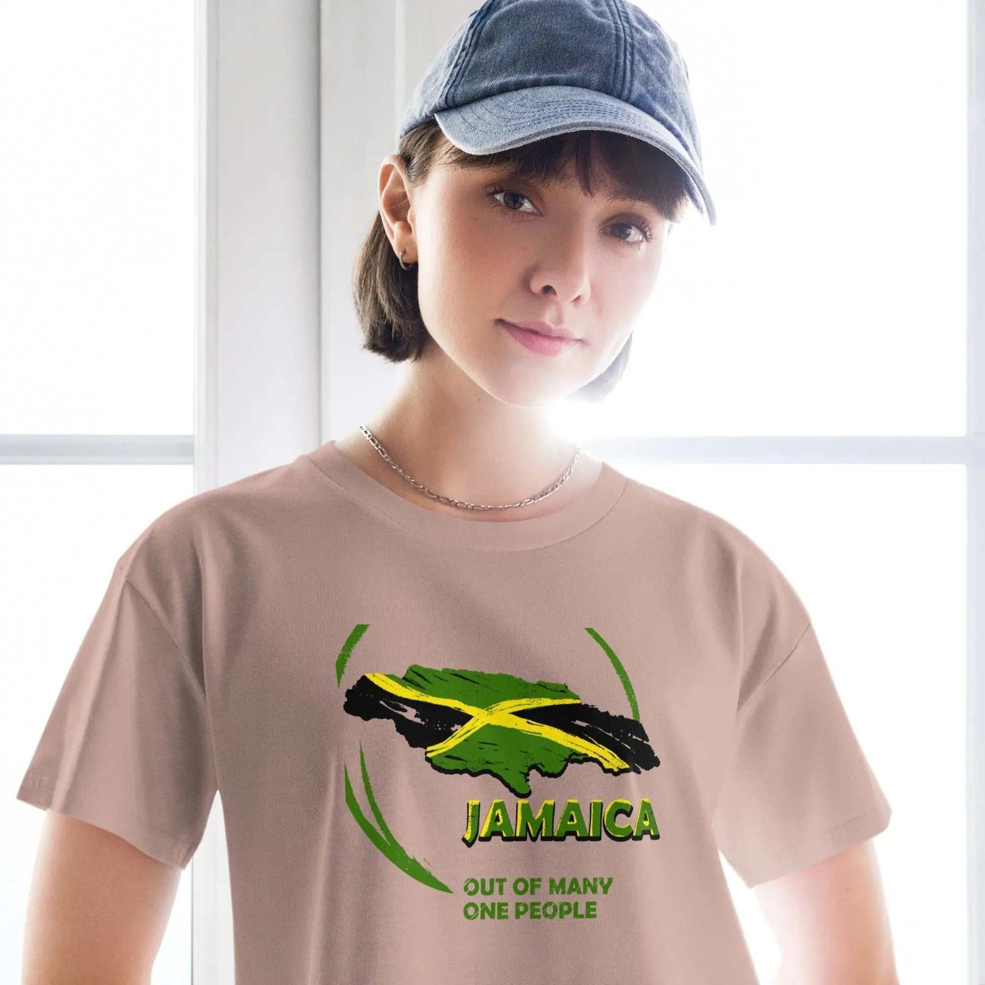 STYLISH3TEES.COM Out Of Many One People Women Crop Top