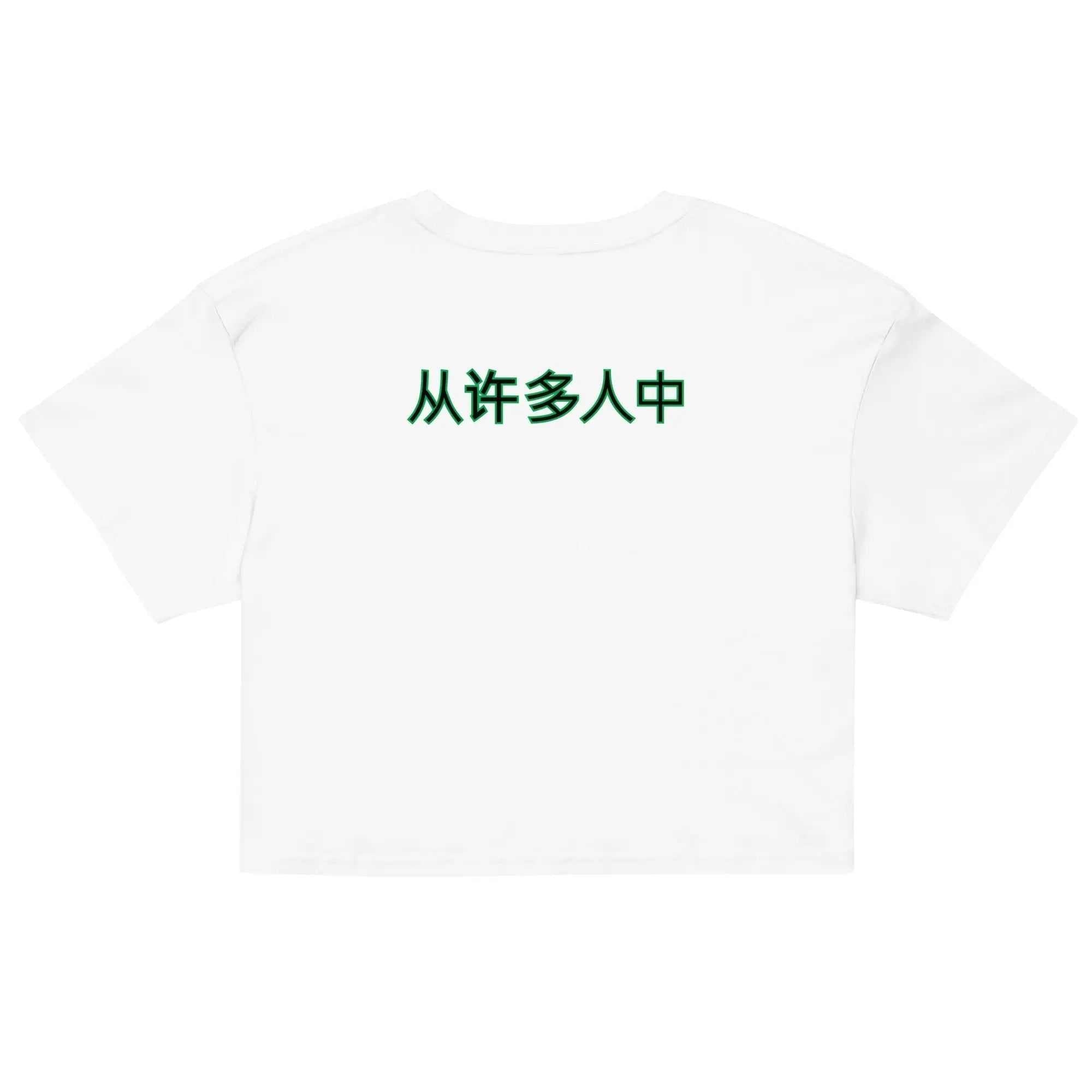 STYLISH3TEES.COM Out Of Many One People Women Crop Top