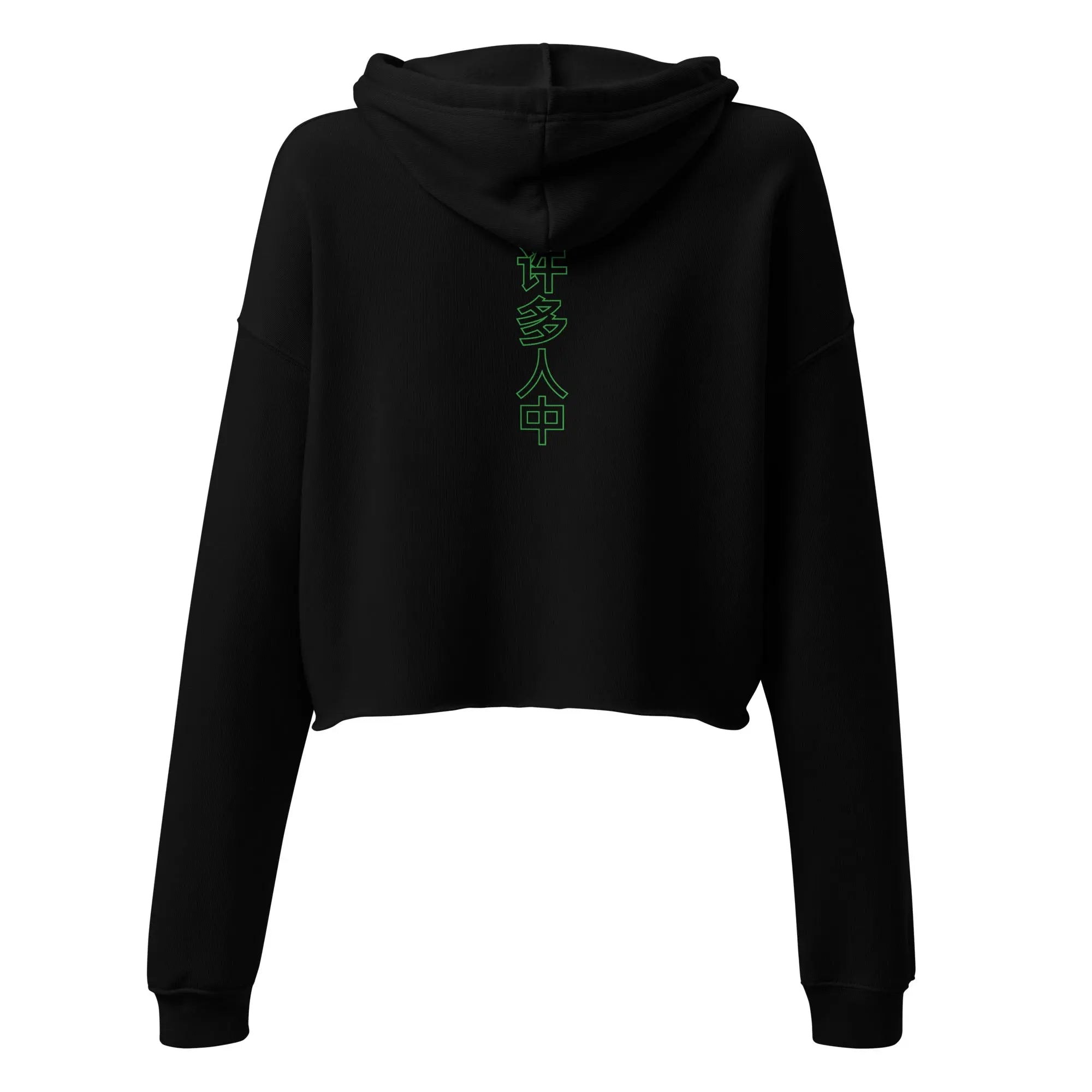 People Ladies Crop Hoodie