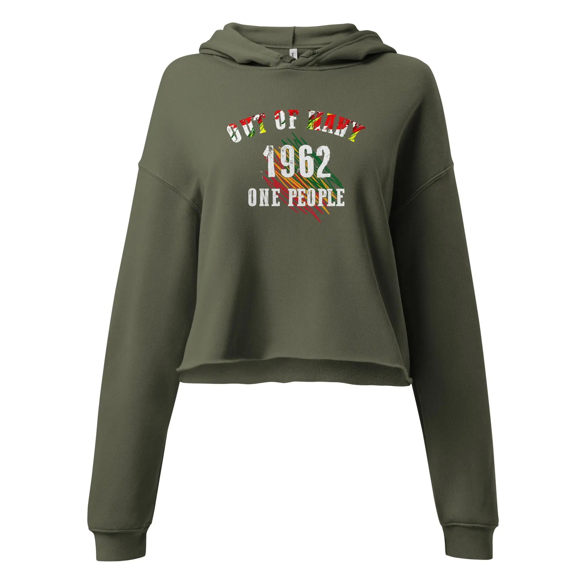 People Ladies Crop Hoodie