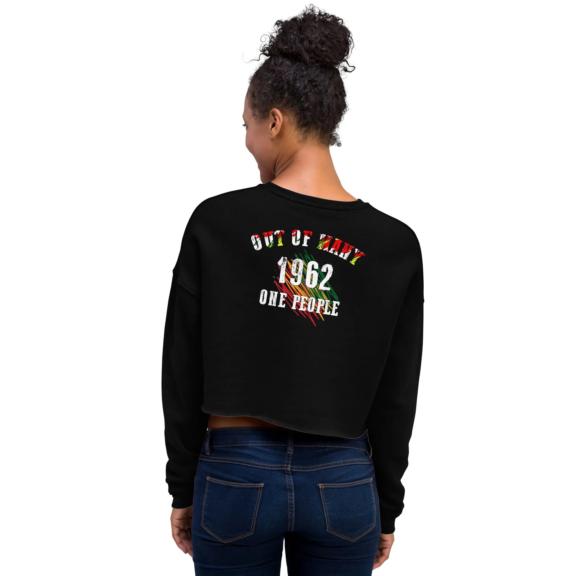 People Crop Sweatshirt
