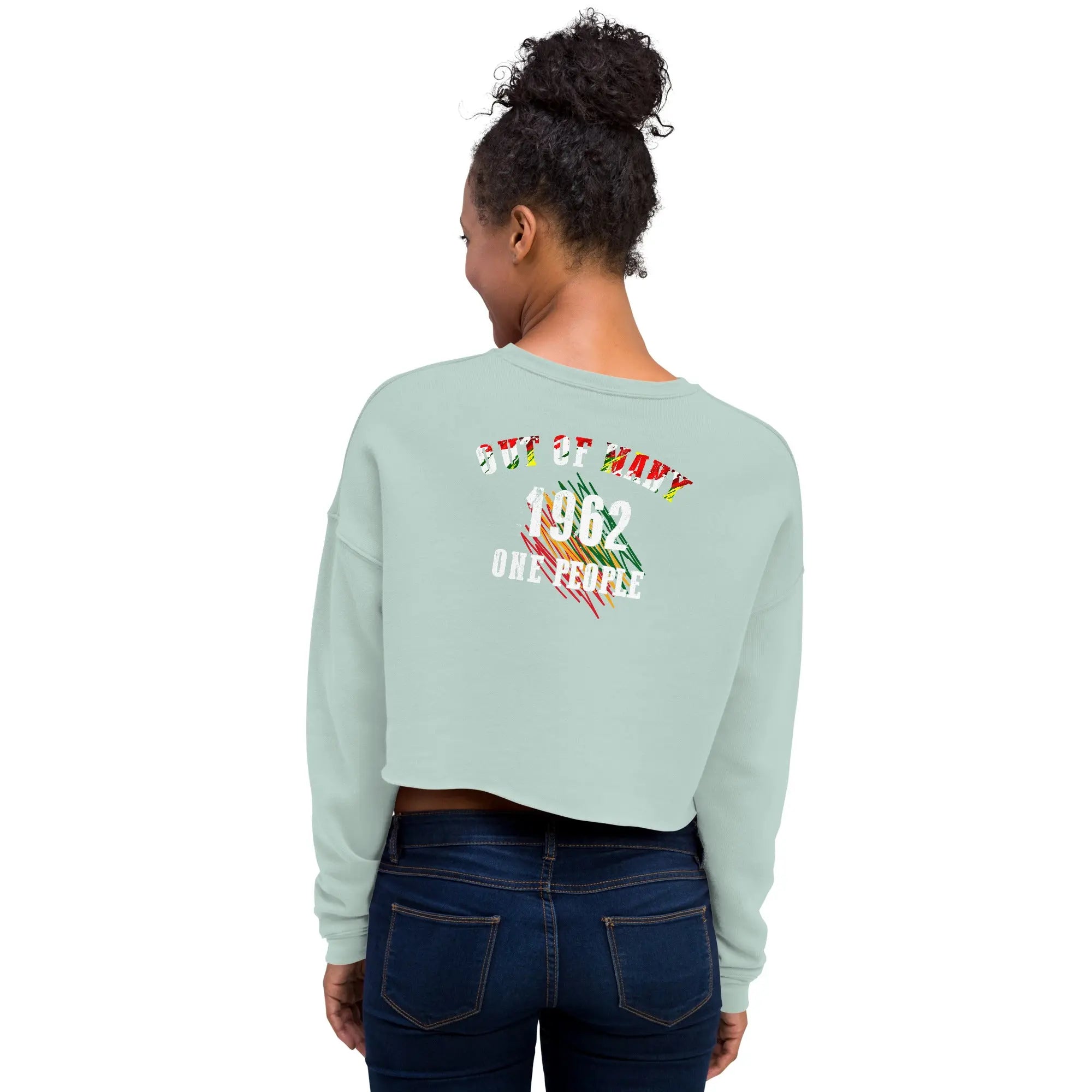 People Crop Sweatshirt
