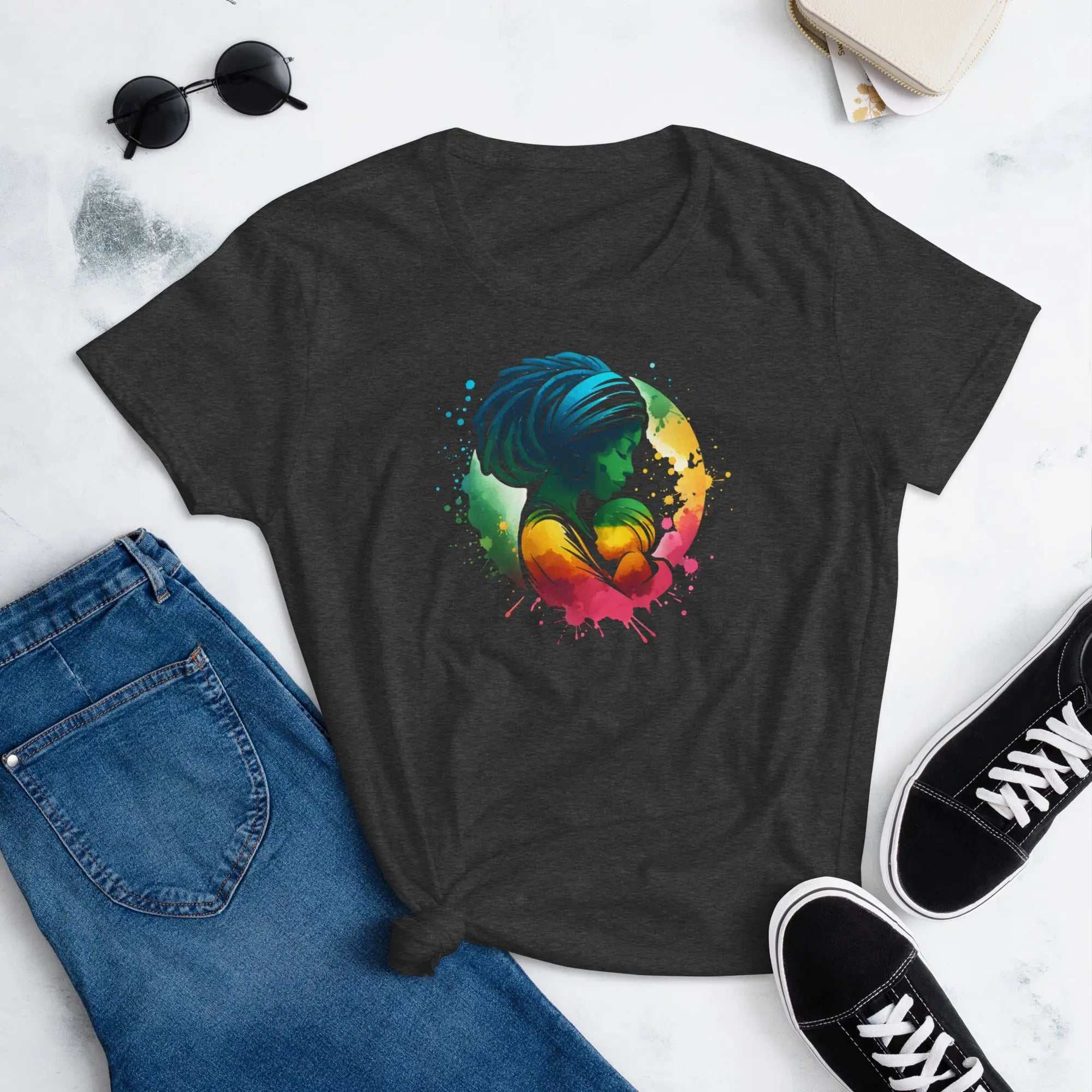Womens Short Sleeve T-Shirt - Stylish3Tees.com