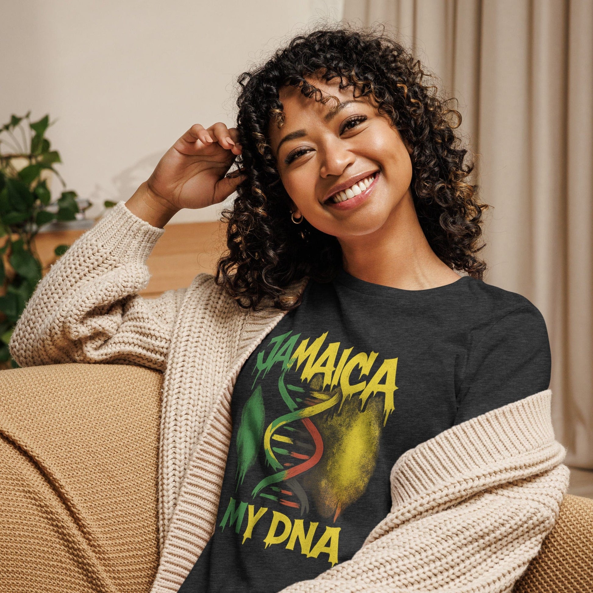 Stylish3Tees.com Jamaica MY DNA Women's Relaxed T-Shirt