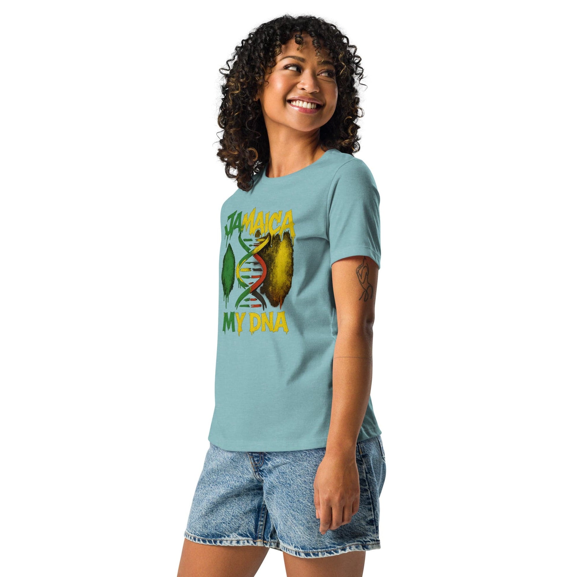 Stylish3Tees.com Jamaica MY DNA Women's Relaxed T-Shirt