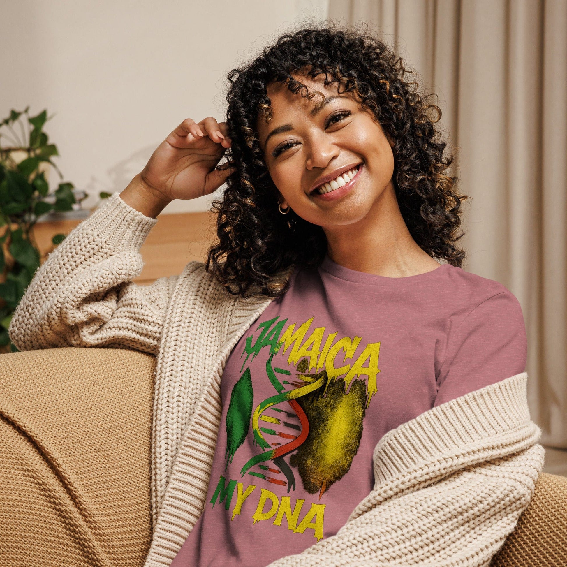 Stylish3Tees.com Jamaica MY DNA Women's Relaxed T-Shirt