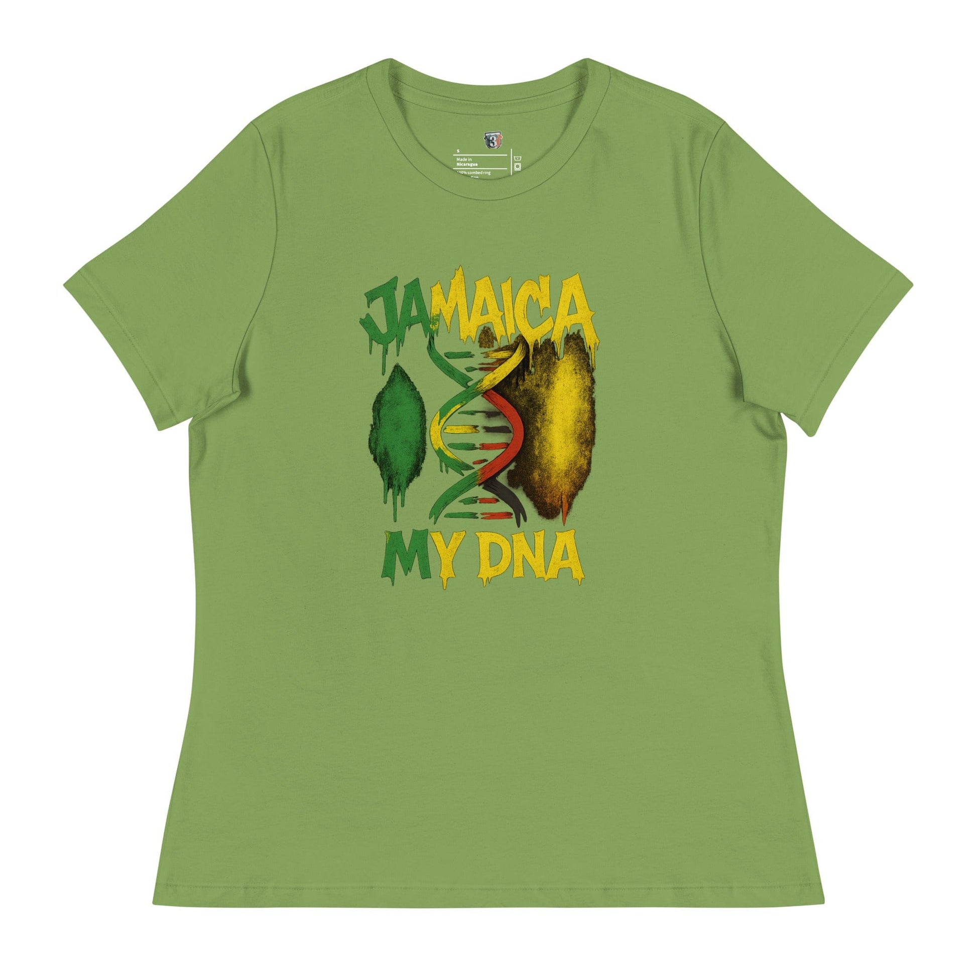 Stylish3Tees.com Leaf / S Jamaica MY DNA Women's Relaxed T-Shirt