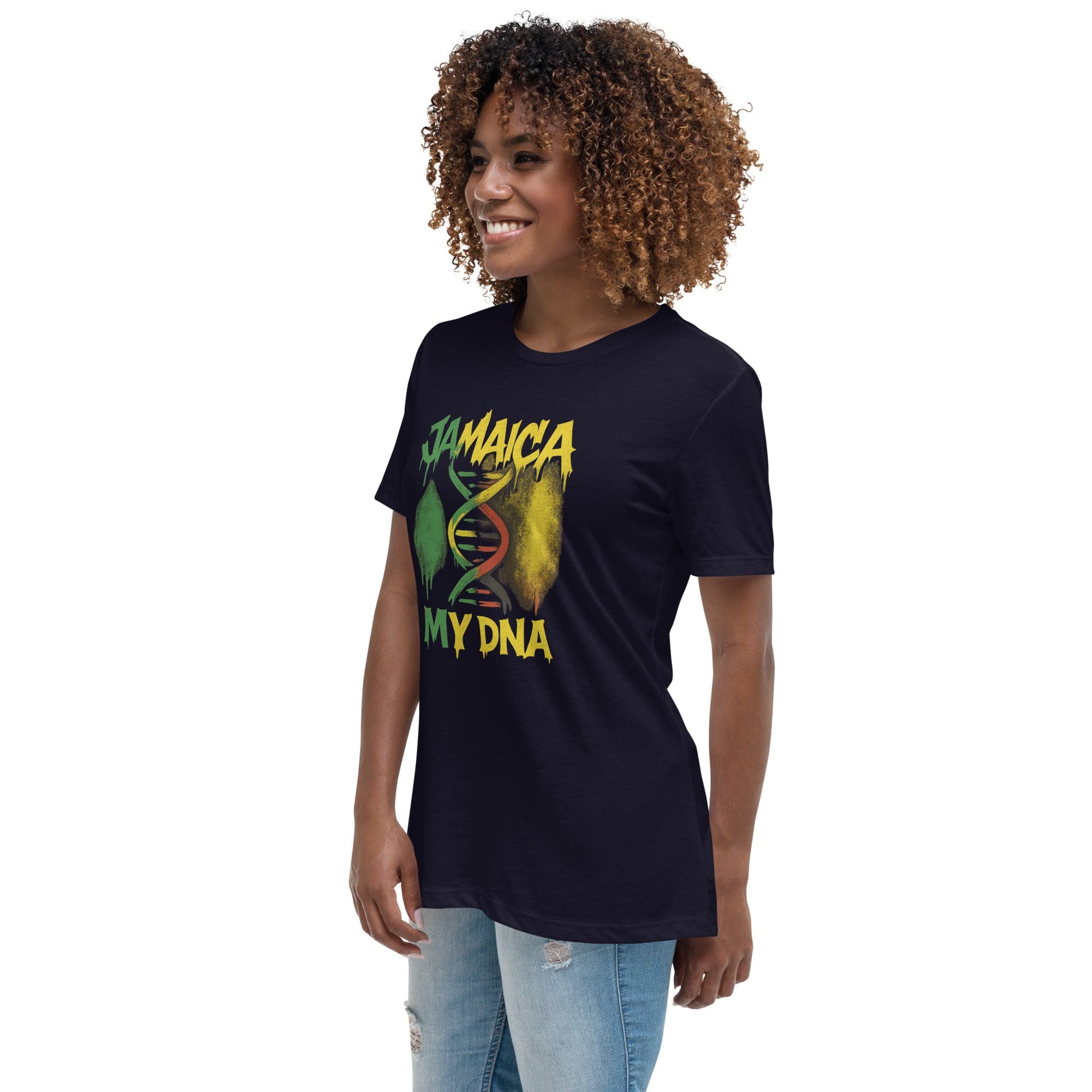 Stylish3Tees.com Jamaica MY DNA Women's Relaxed T-Shirt