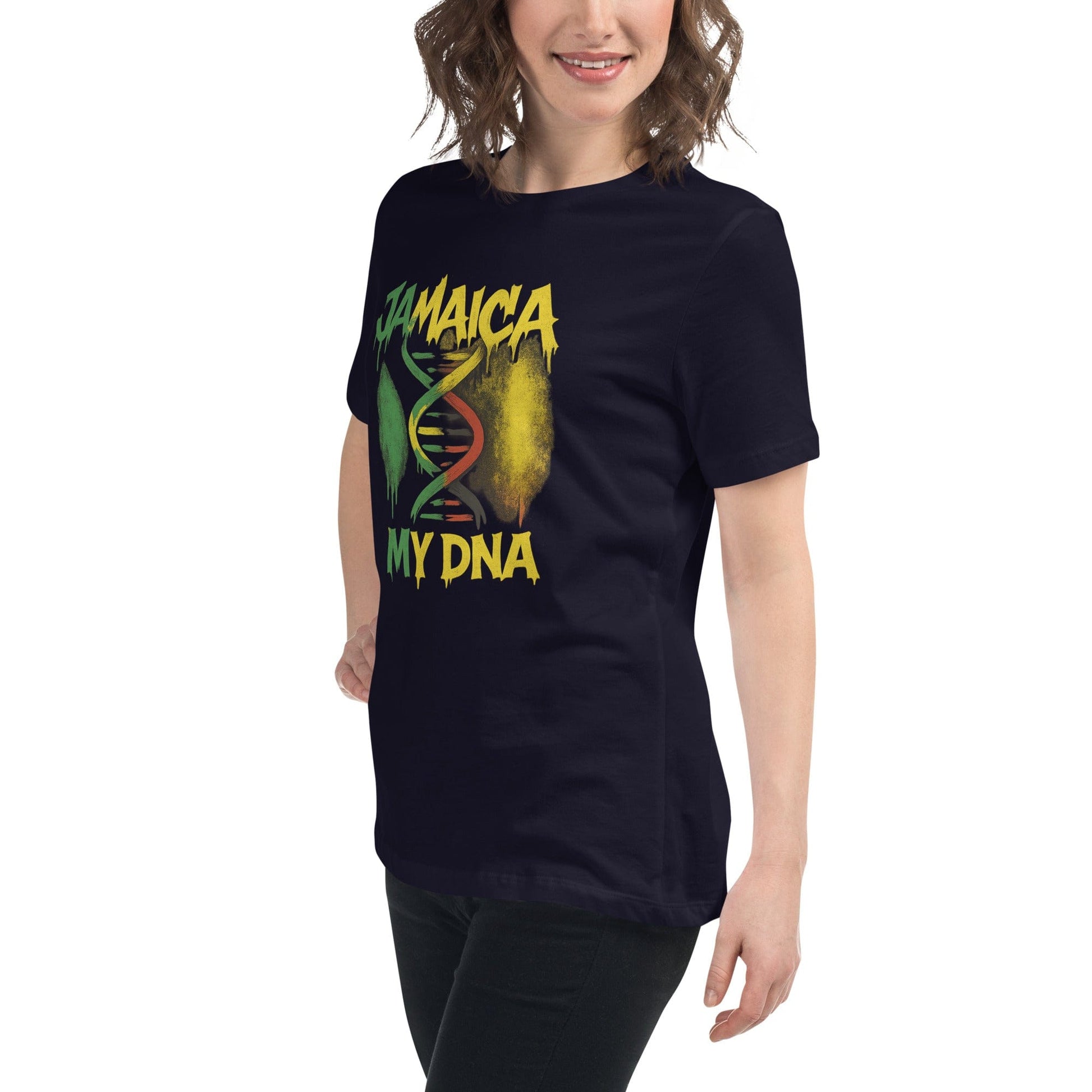 Stylish3Tees.com Jamaica MY DNA Women's Relaxed T-Shirt
