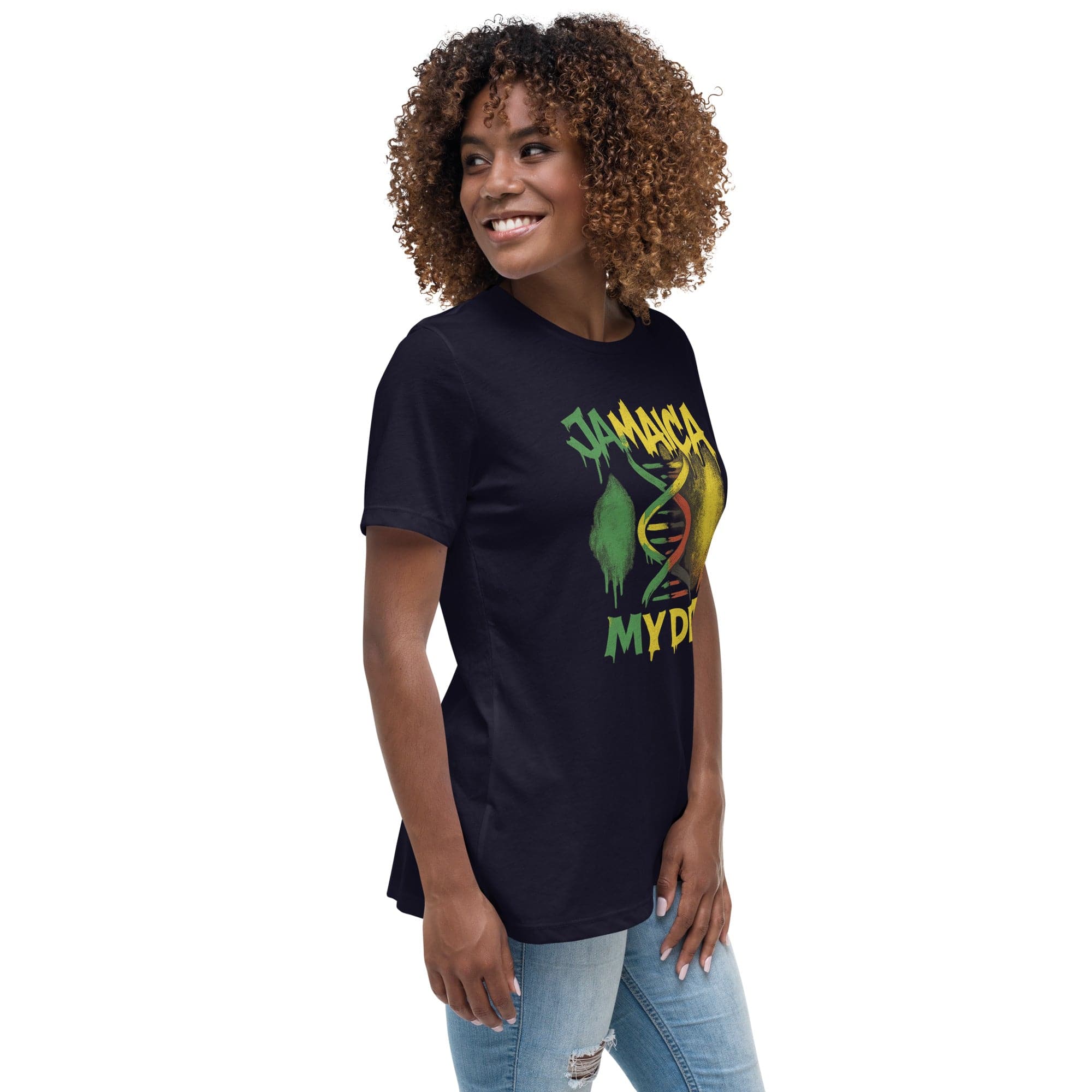 Stylish3Tees.com Jamaica MY DNA Women's Relaxed T-Shirt