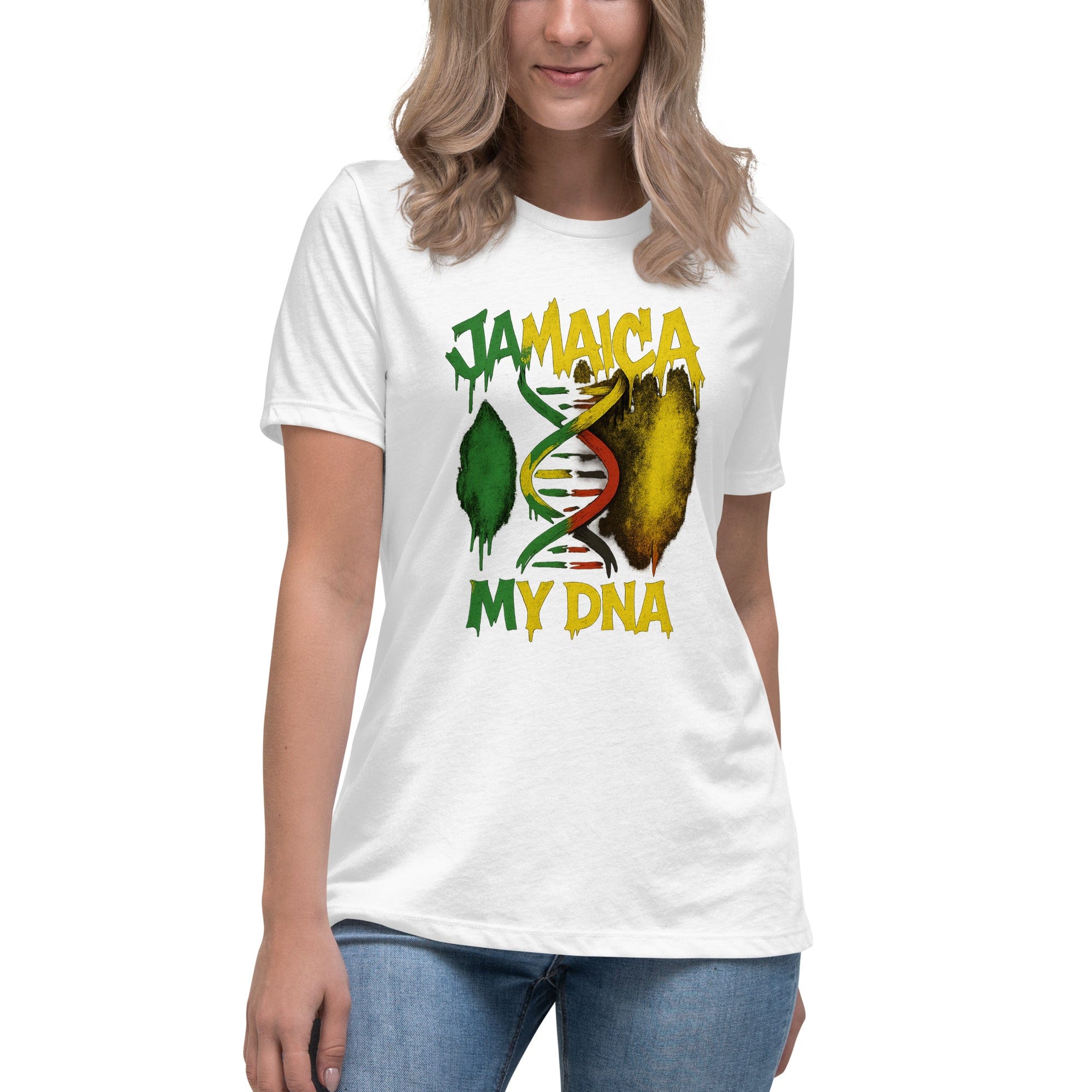 Stylish3Tees.com Jamaica MY DNA Women's Relaxed T-Shirt